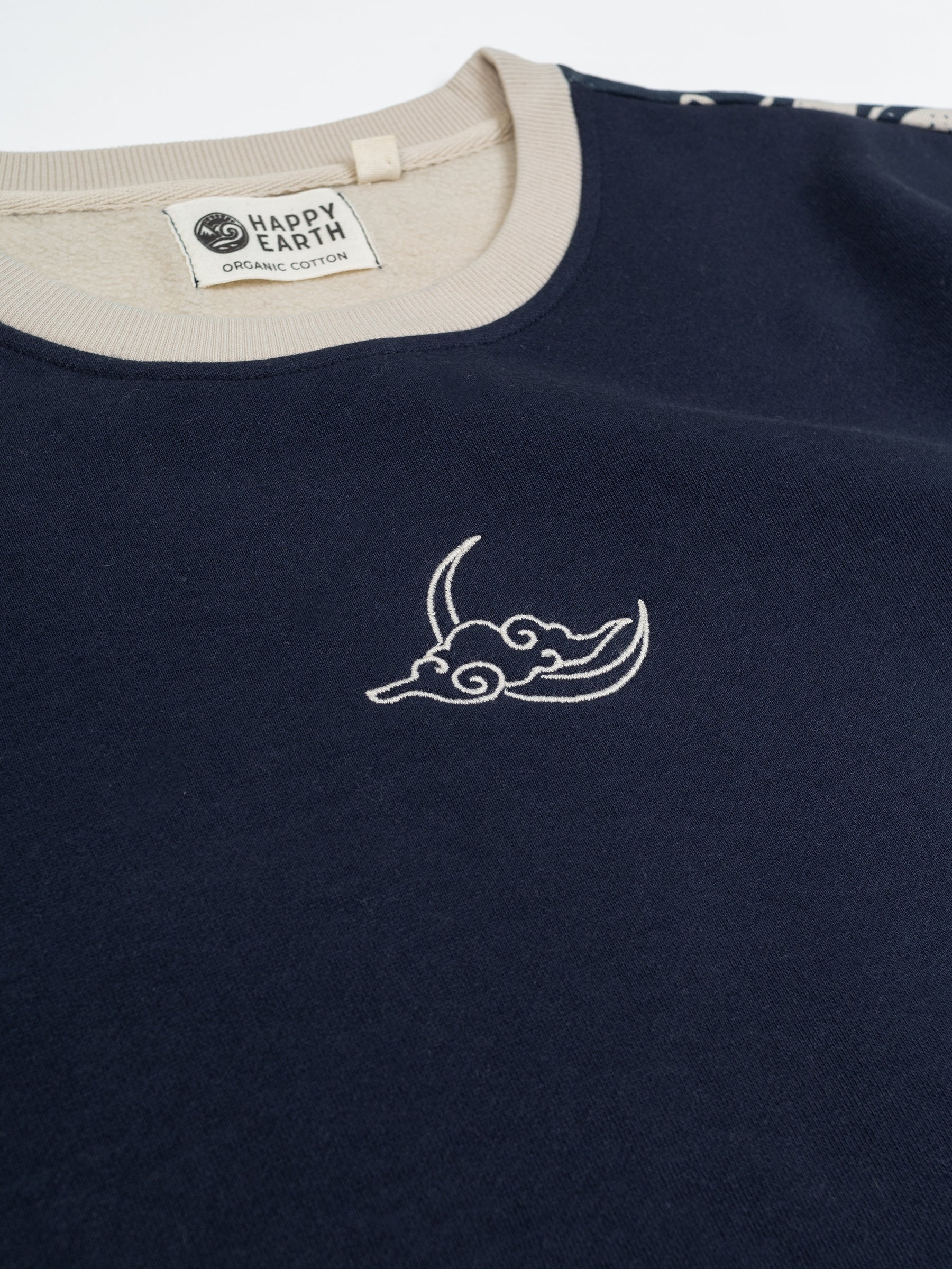 Reverie de Lune Pullover-Organic Sweatshirt-Happy Earth