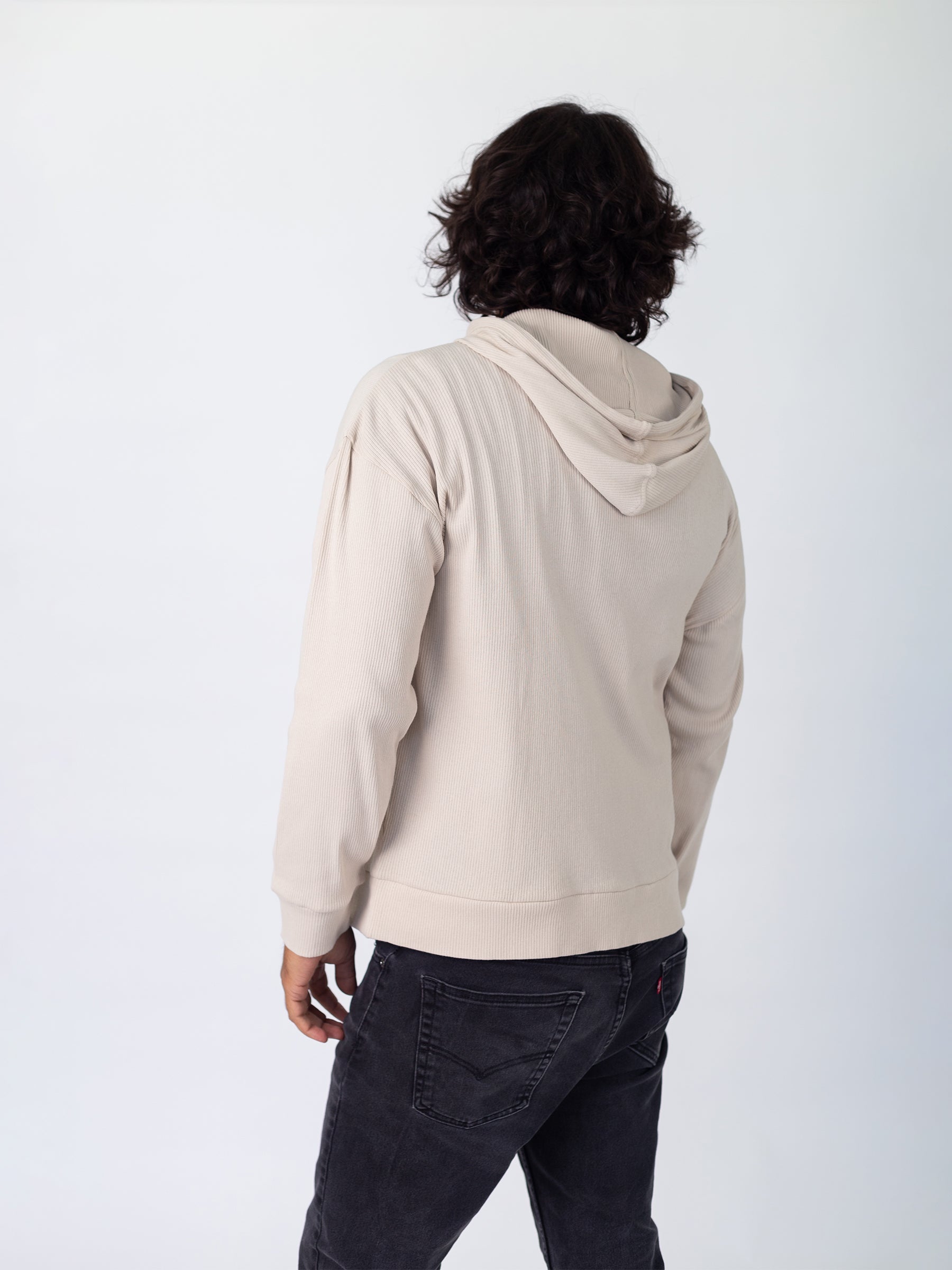 Revive™ Organic Cotton Hoodie | Oat, a Organic Low Impact Activewear by Happy Earth Apparel