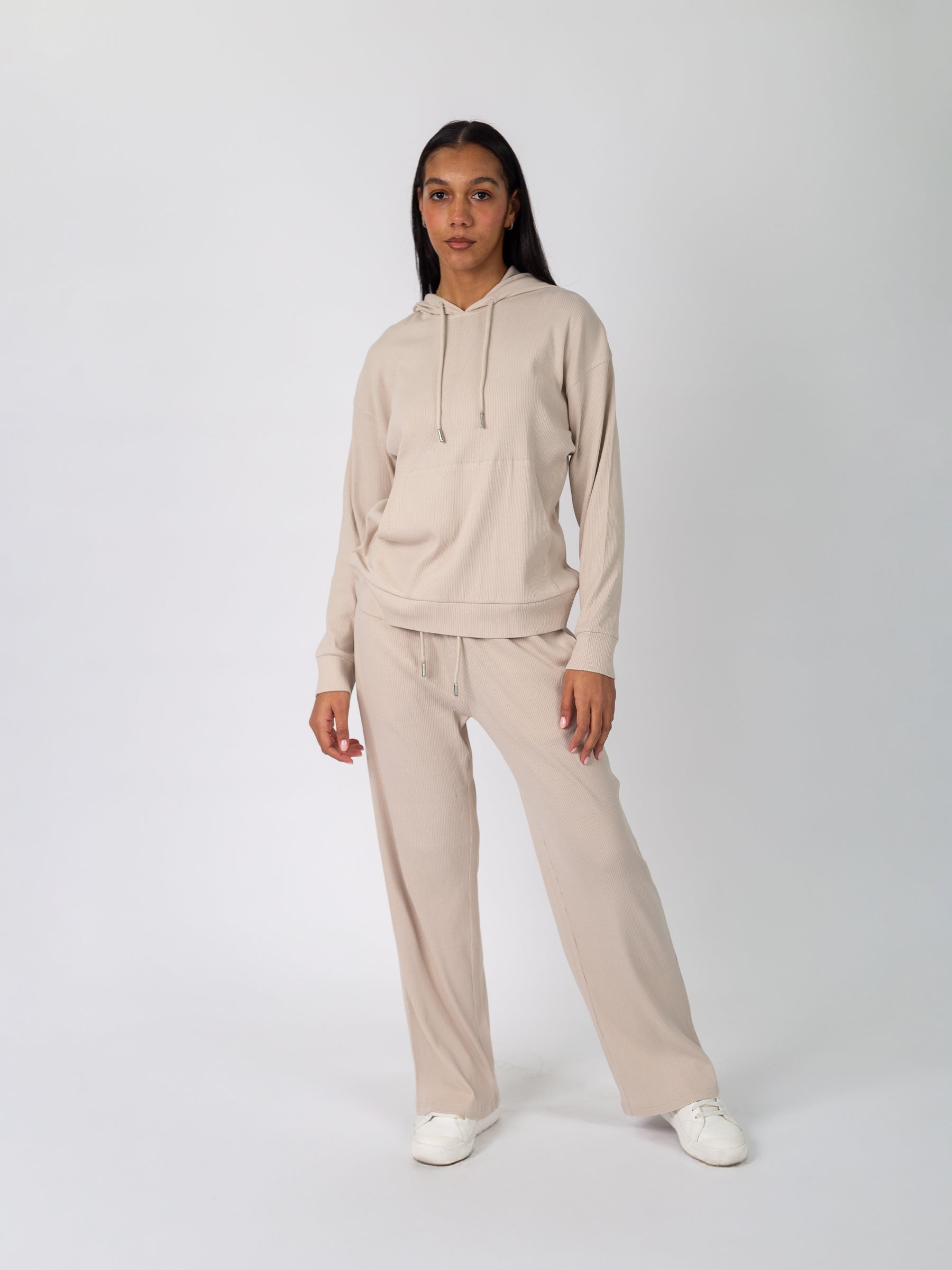 Revive™ Organic Cotton Hoodie | Oat, a Organic Low Impact Activewear by Happy Earth Apparel