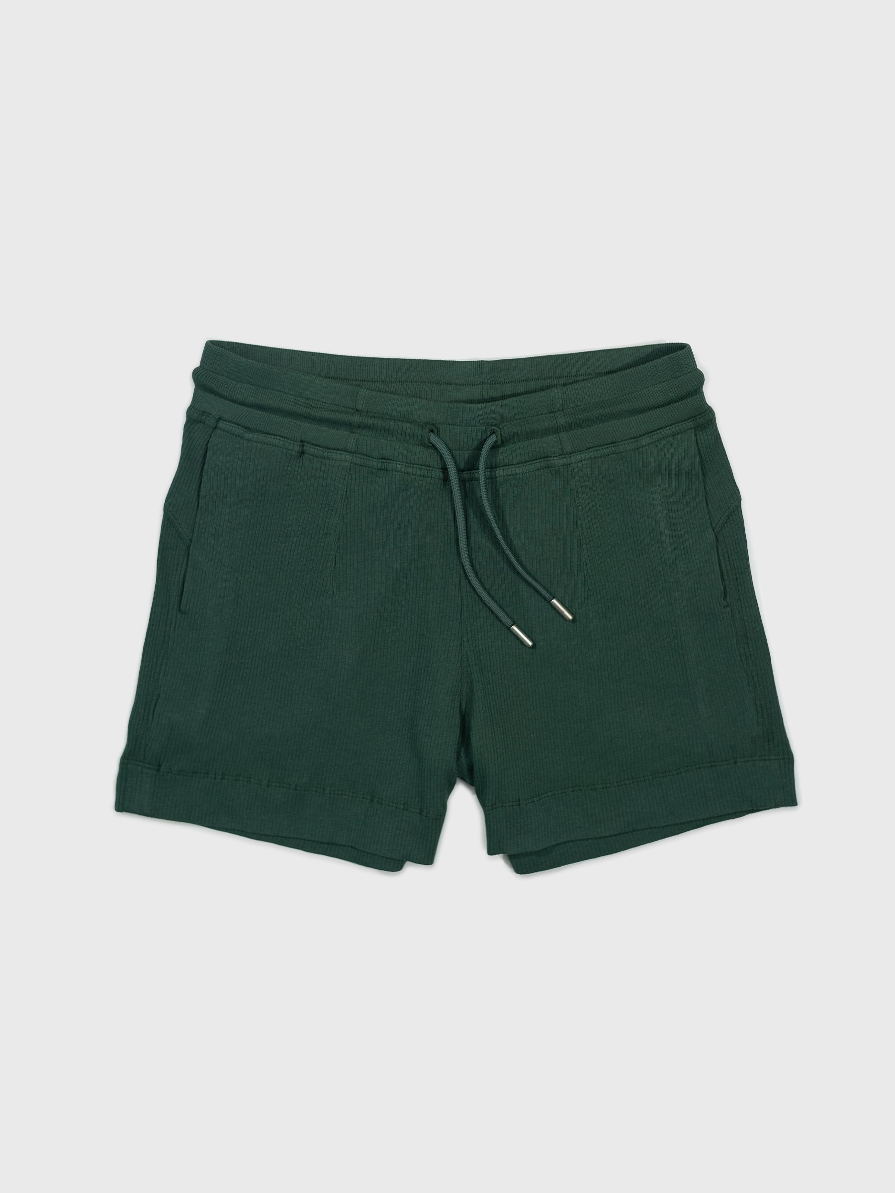 Revive™ Organic Cotton Shorts | Juniper-Organic Low Impact Activewear-Happy Earth