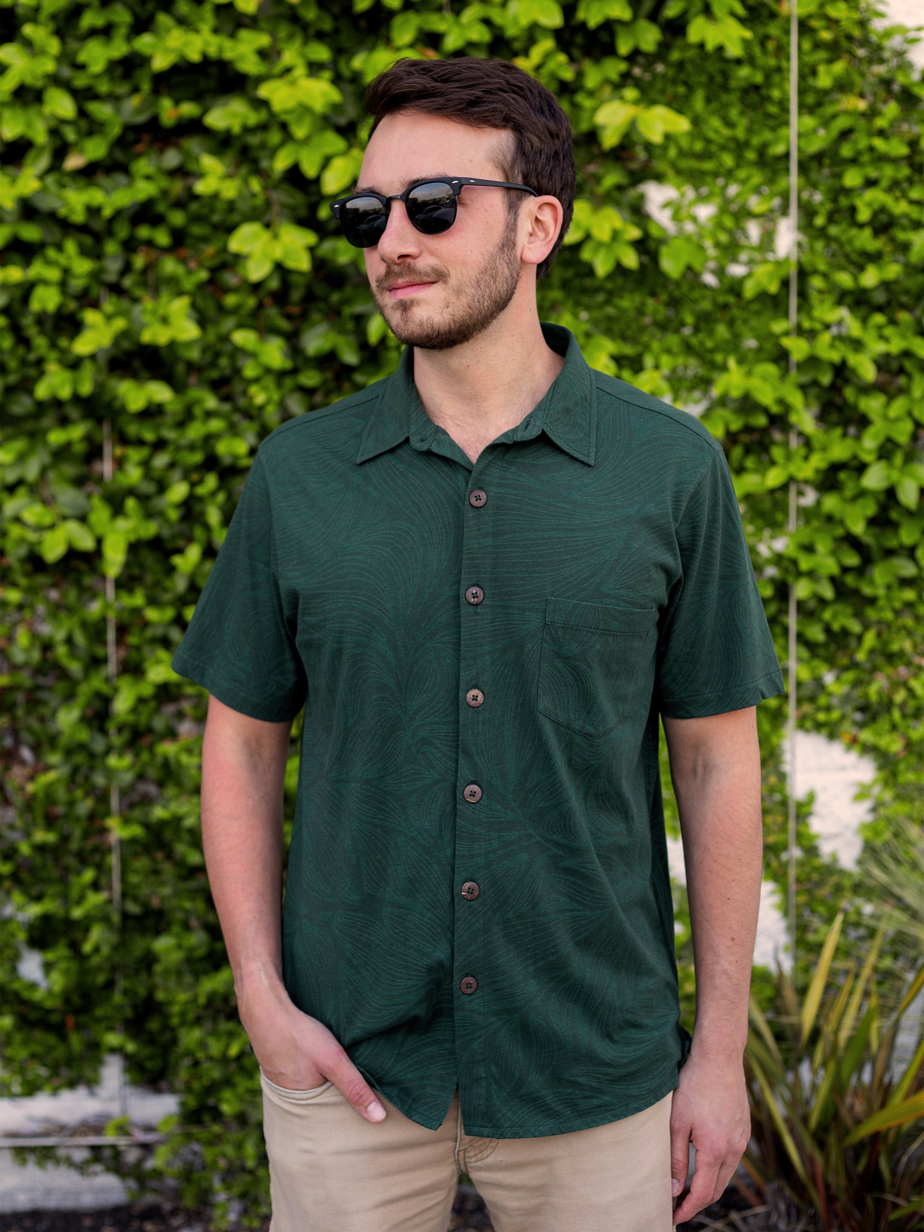 Rincón Shirt | Tropics, a Organic Tee by Happy Earth Apparel