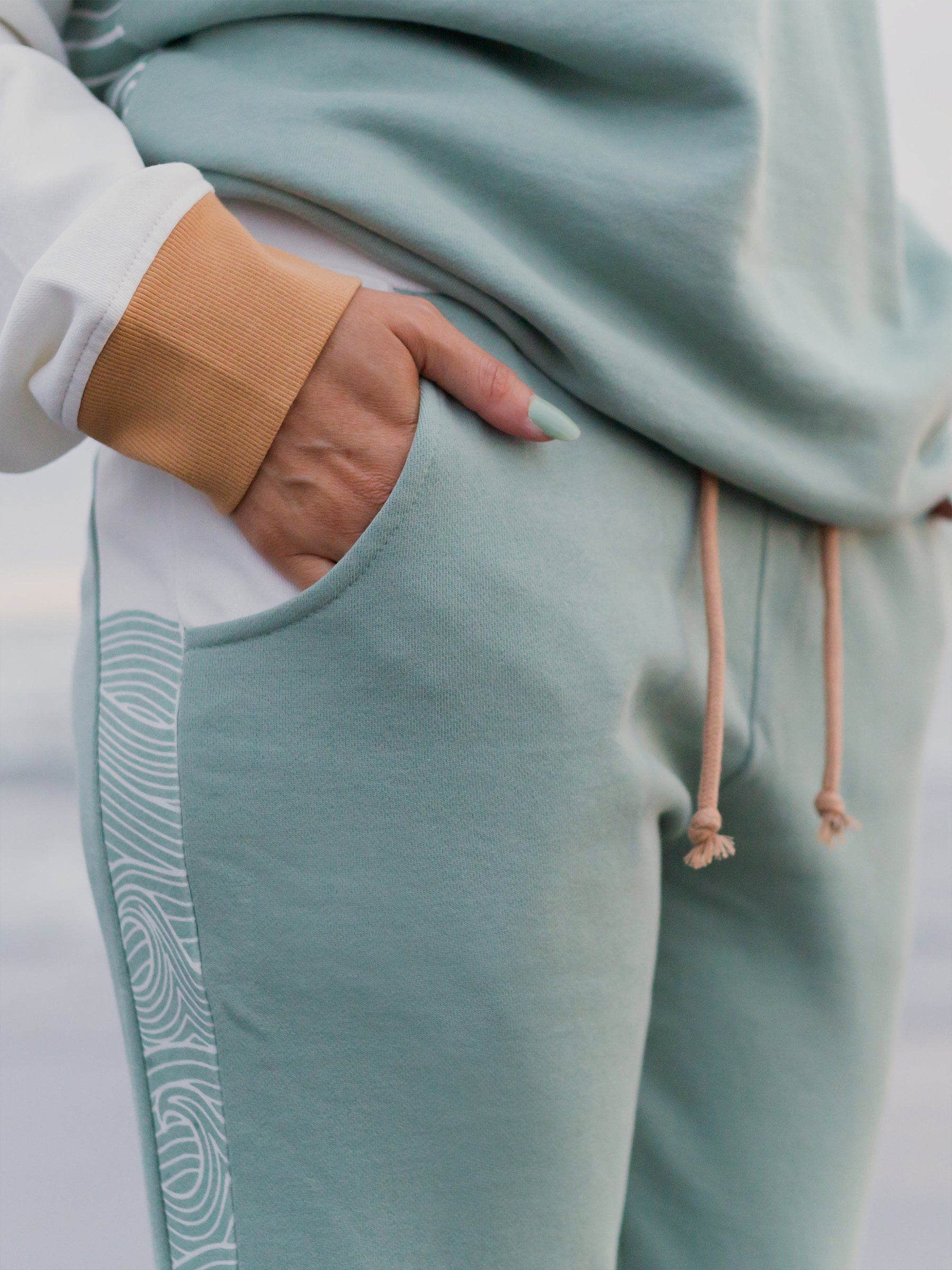 Rolling Seas Joggers-Organic Joggers-Happy Earth