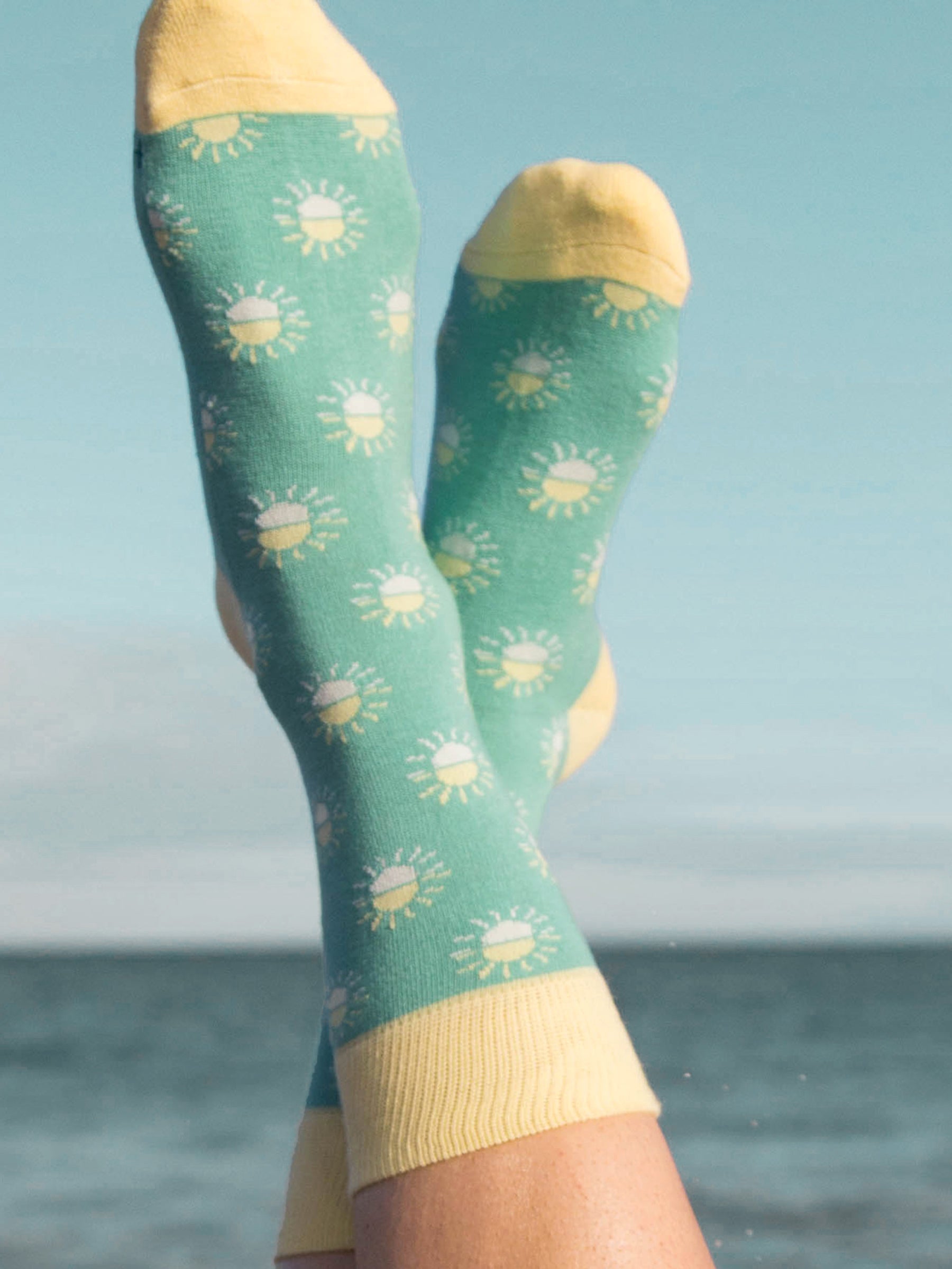 Seas the Day Socks-Organic Socks-Happy Earth
