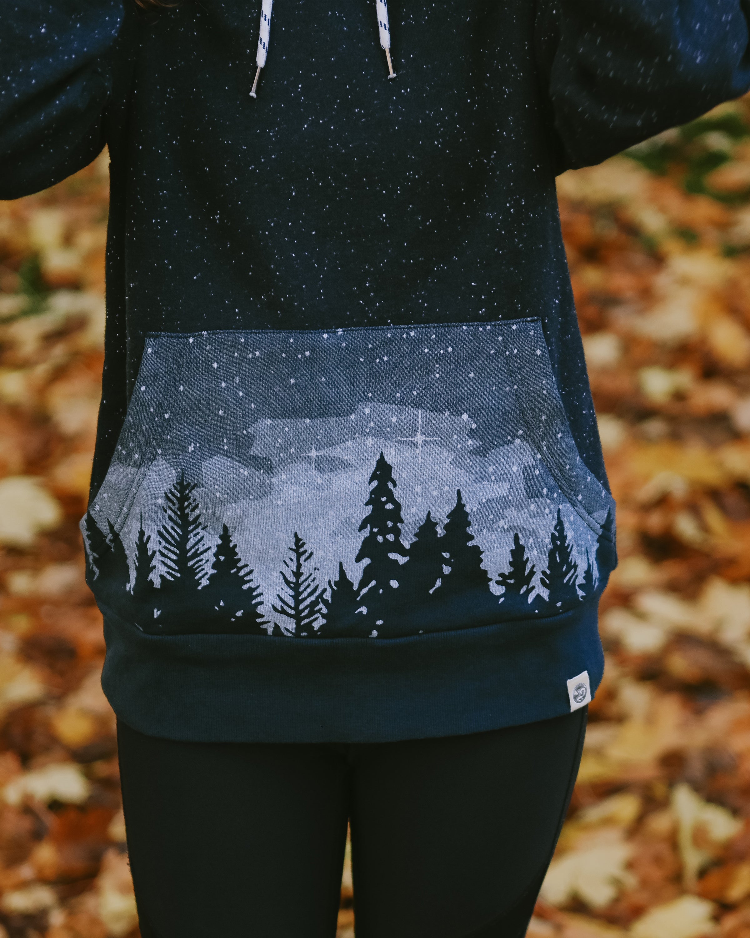 Starlit Night Hoodie-Organic Hoodie-Happy Earth