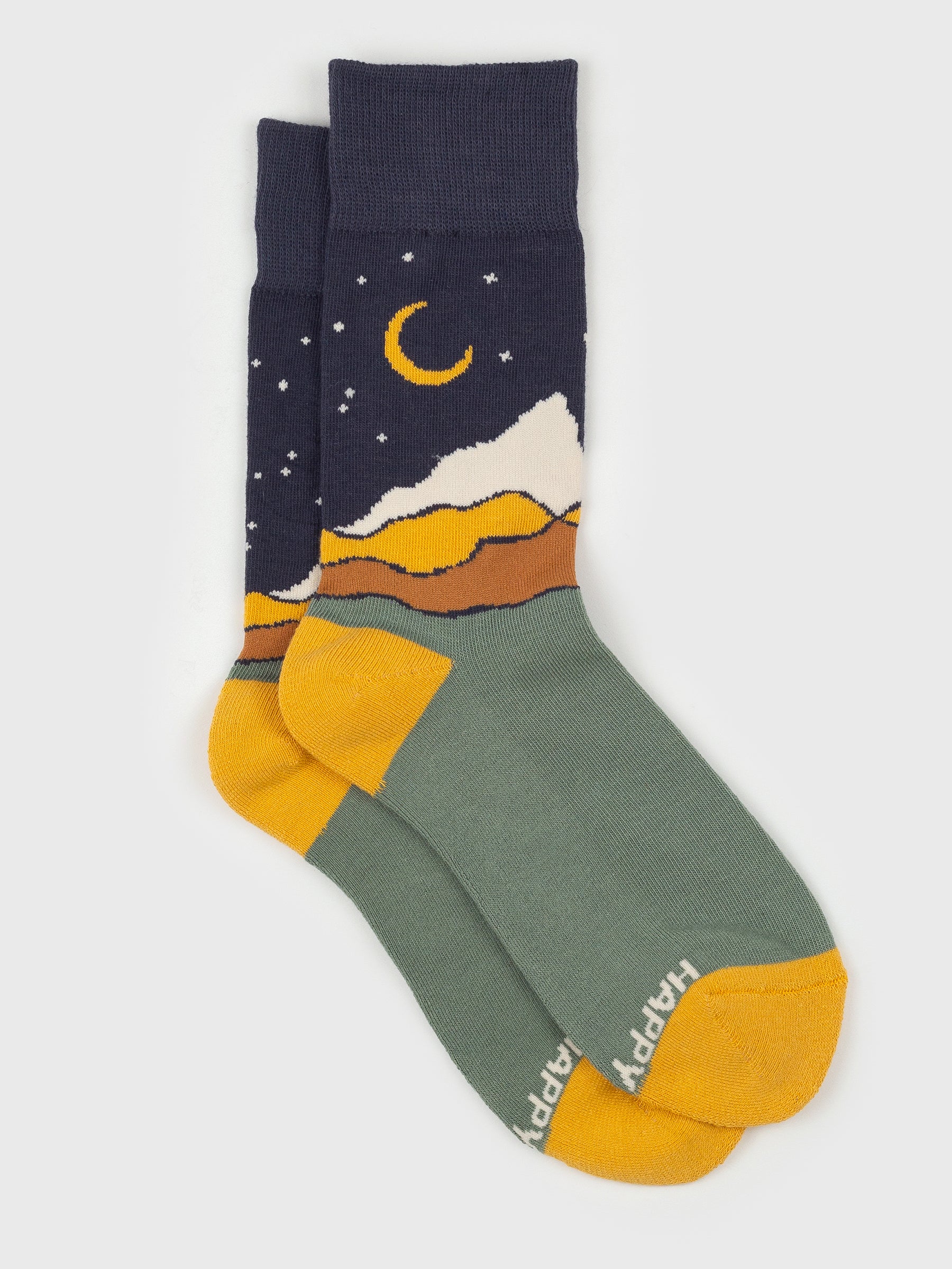 Starry Night Socks, a Organic Socks by Happy Earth Apparel