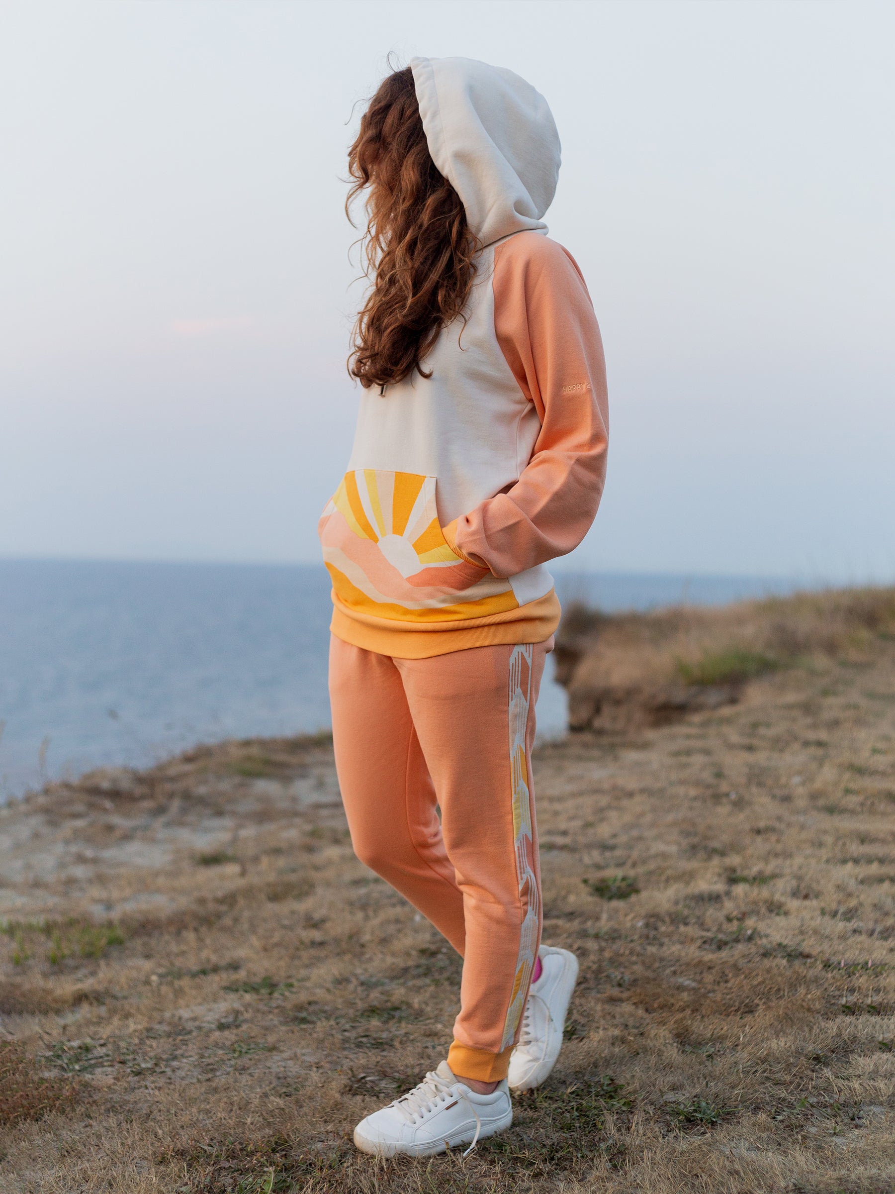 Sunburst Joggers, a Organic Joggers by Happy Earth Apparel