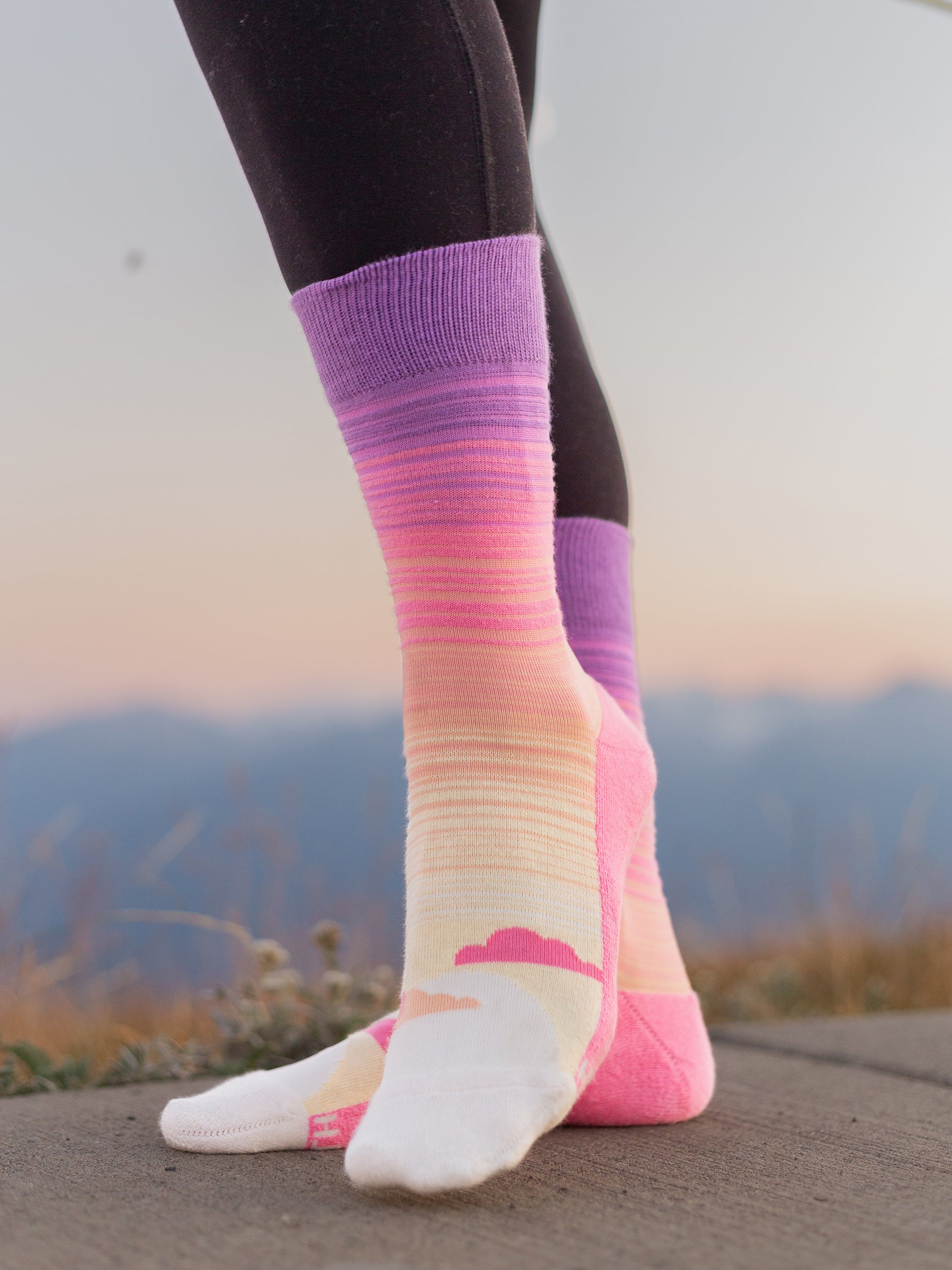 Sunrise Socks, a Organic Socks by Happy Earth Apparel