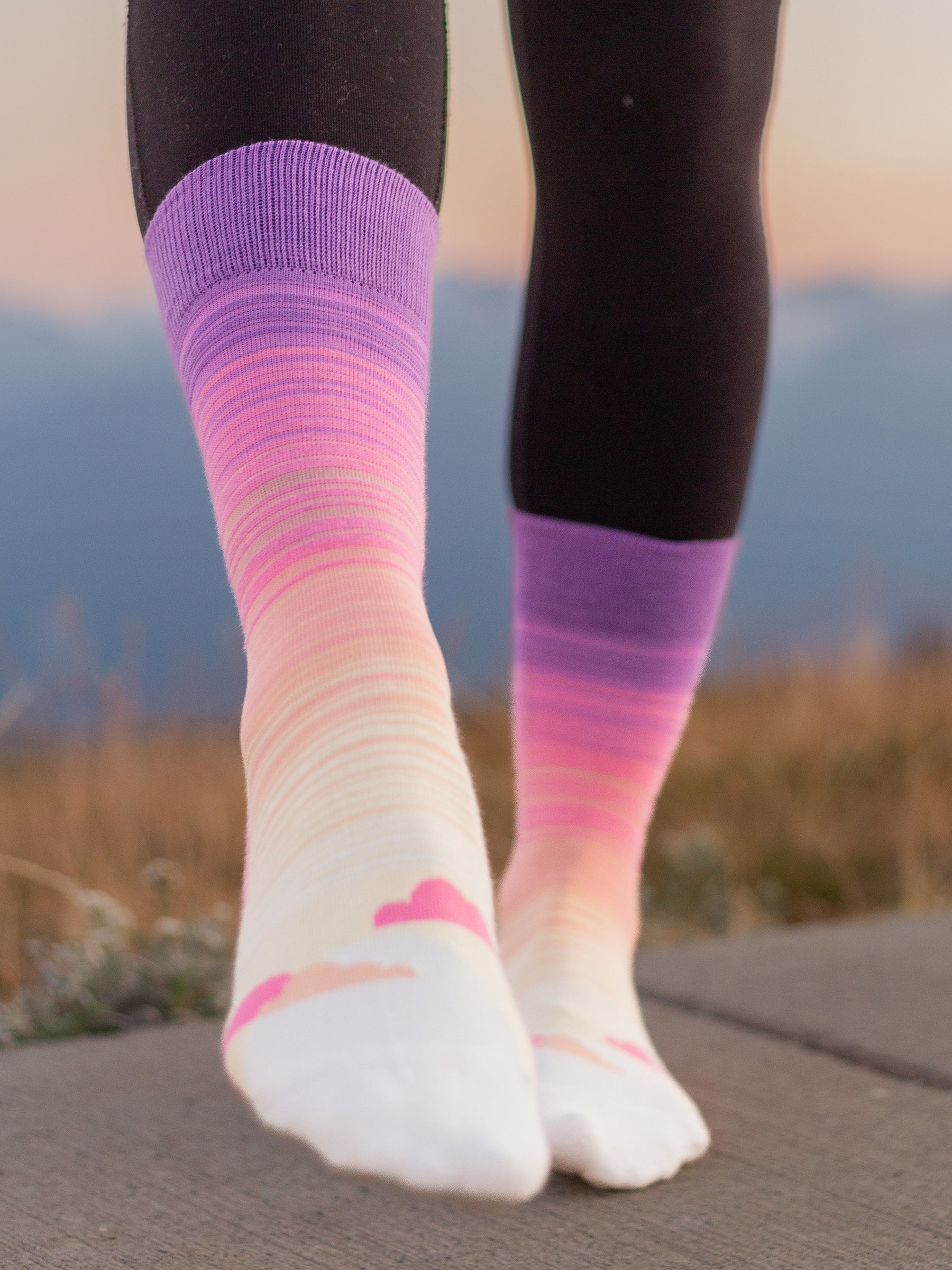 Sunrise Socks, a Organic Socks by Happy Earth Apparel