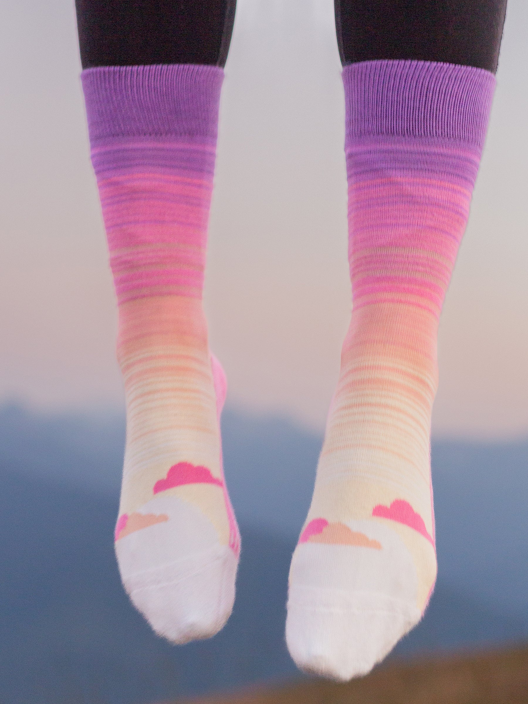Sunrise Socks, a Organic Socks by Happy Earth Apparel