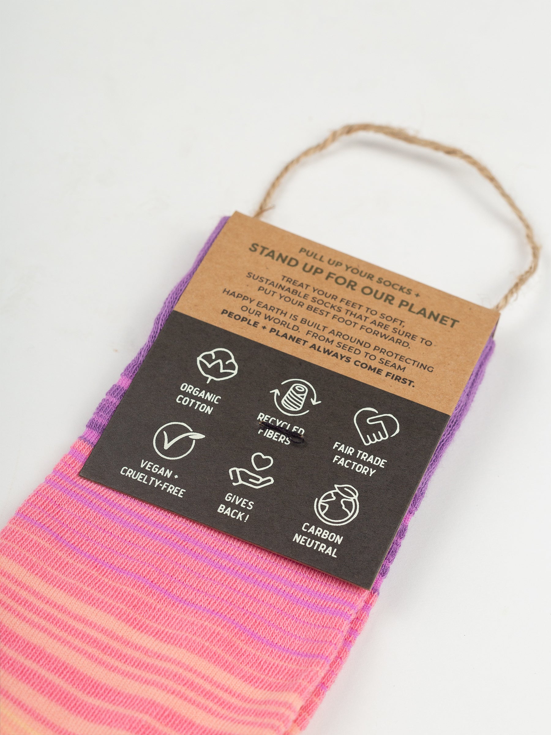 Sunrise Socks, a Organic Socks by Happy Earth Apparel