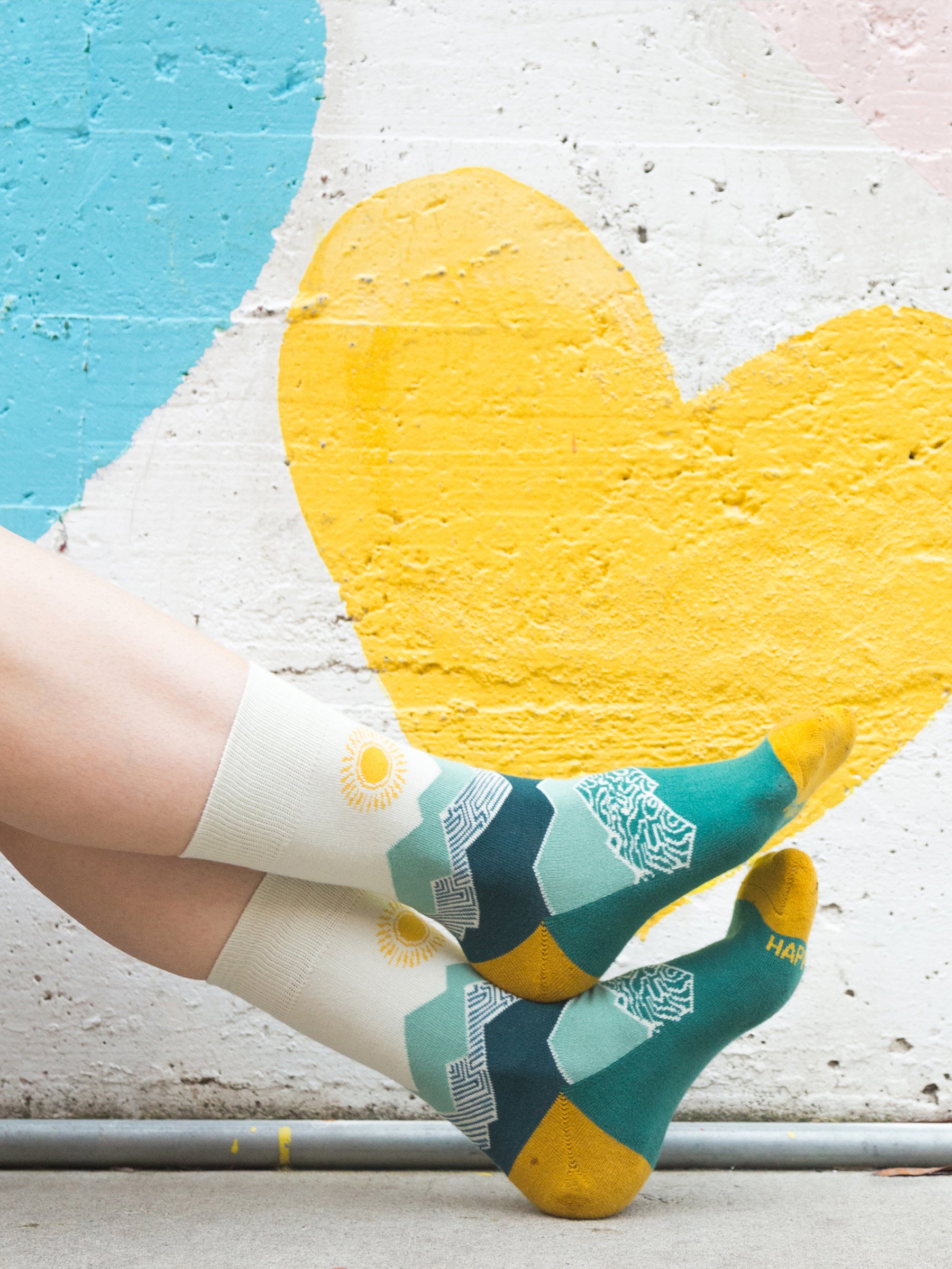 Sunshine Socks - Set of 3-Organic Socks-Happy Earth