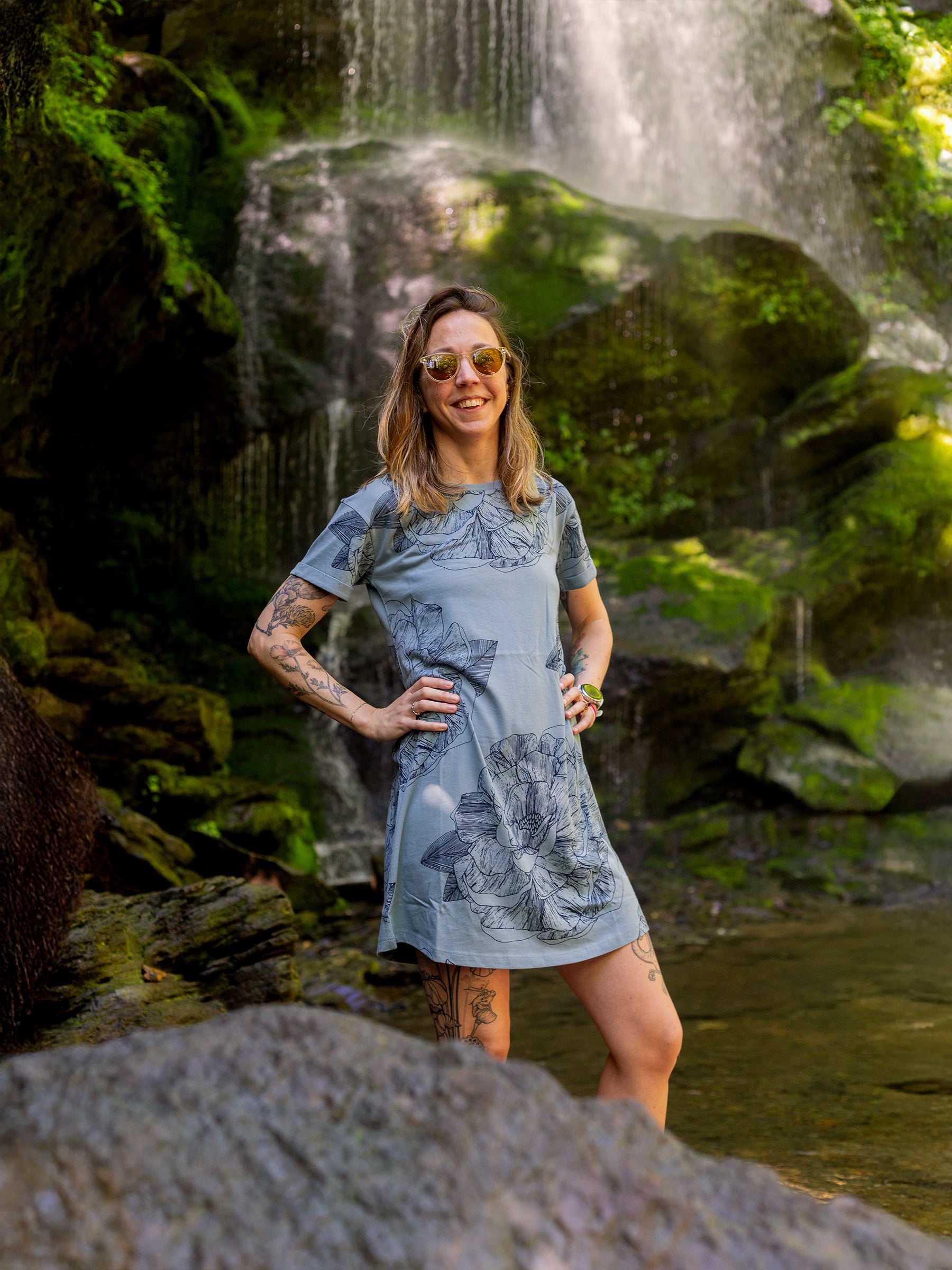 T-Shirt Dress | Peony