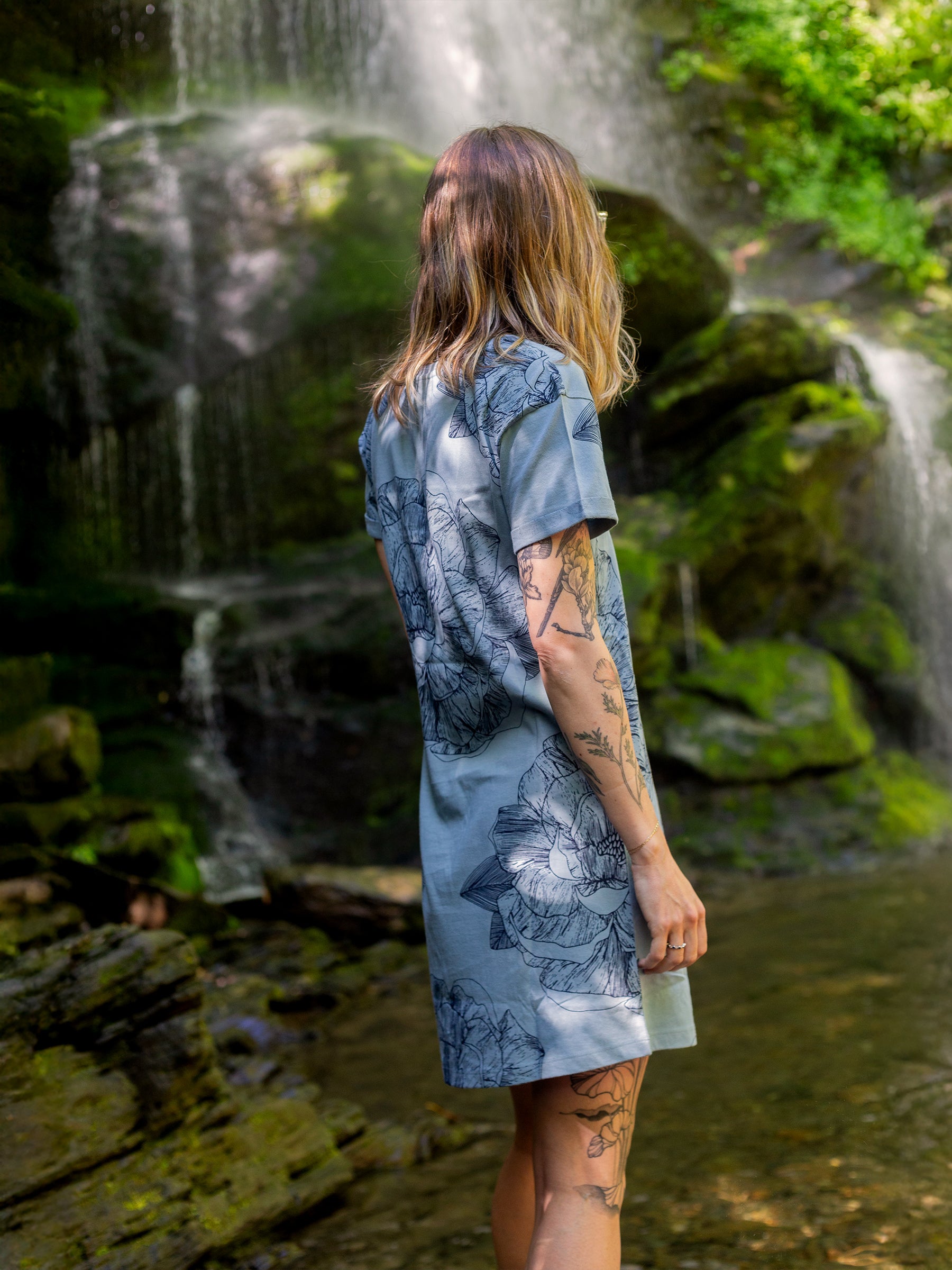 T-Shirt Dress | Peony