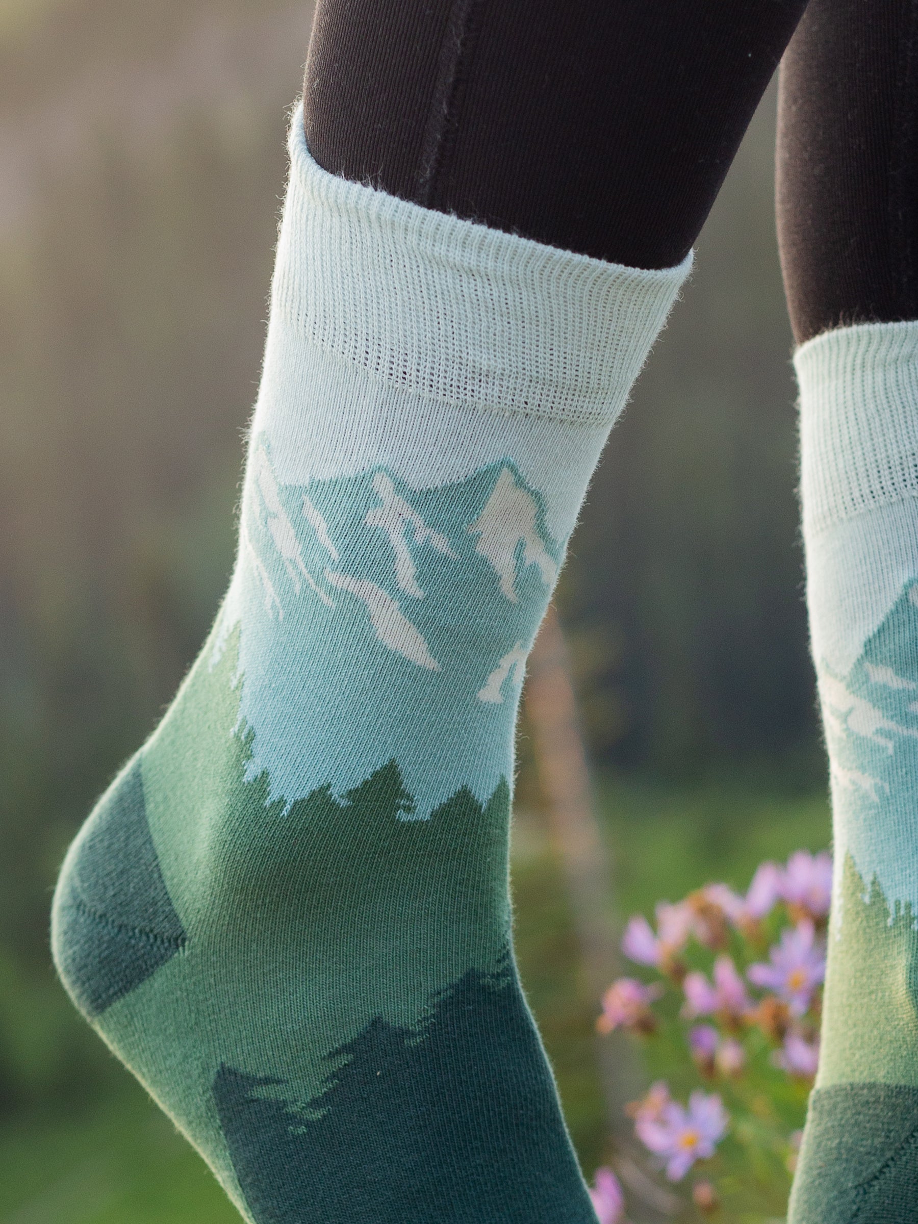 Tetons Socks-Organic Socks-Happy Earth