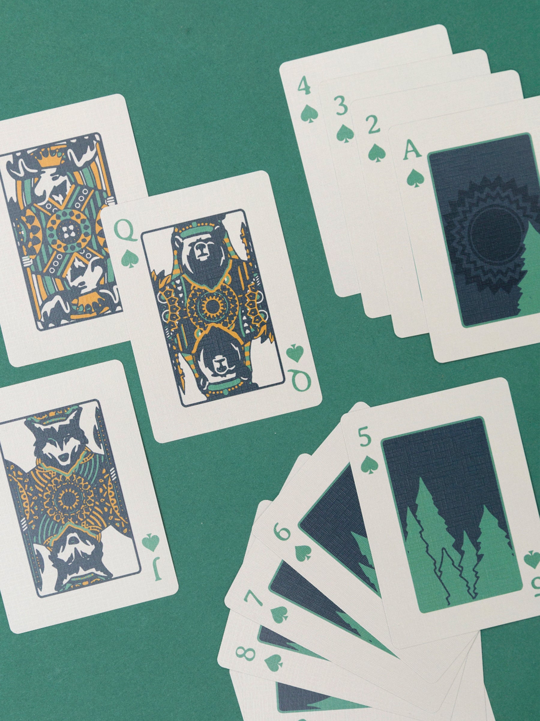 Tree Playing Cards, a Games by Happy Earth Apparel