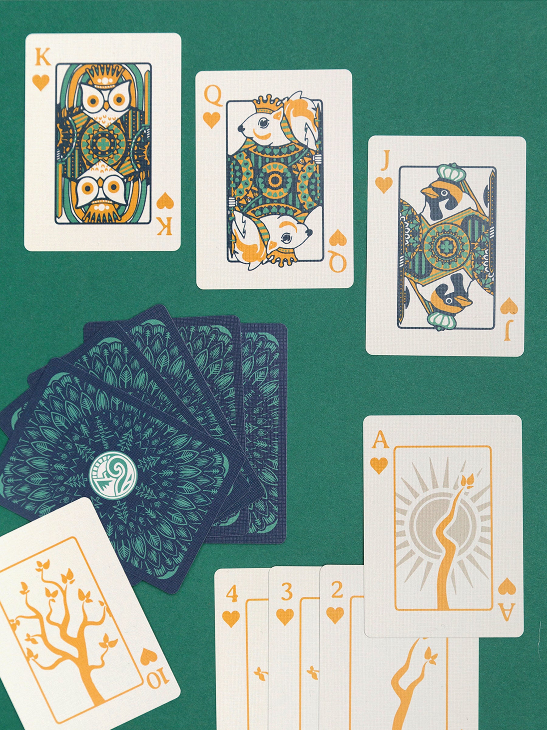 Tree Playing Cards, a Games by Happy Earth Apparel