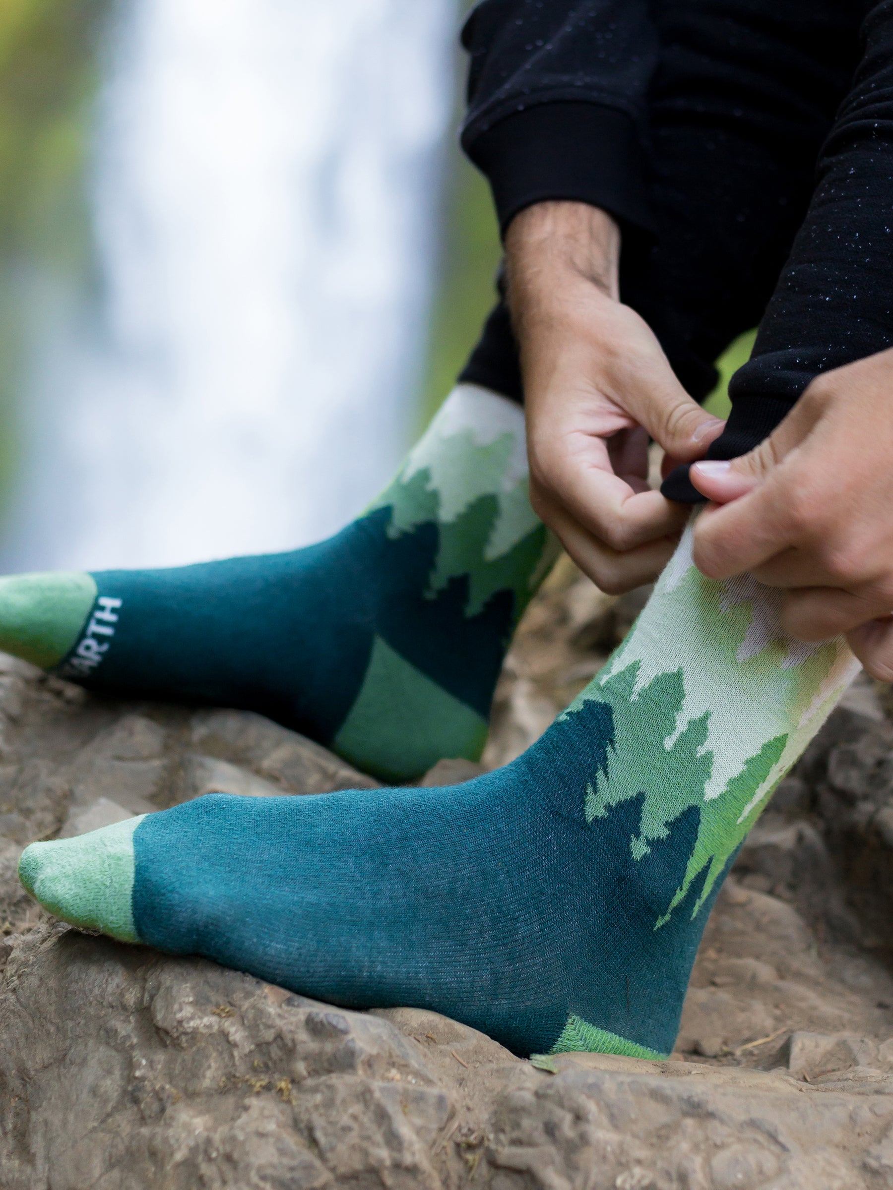 Treeline Socks-Organic Socks-Happy Earth