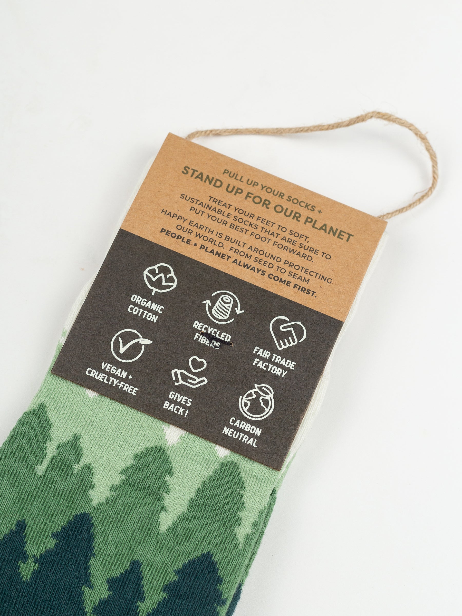 Treeline Socks-Organic Socks-Happy Earth