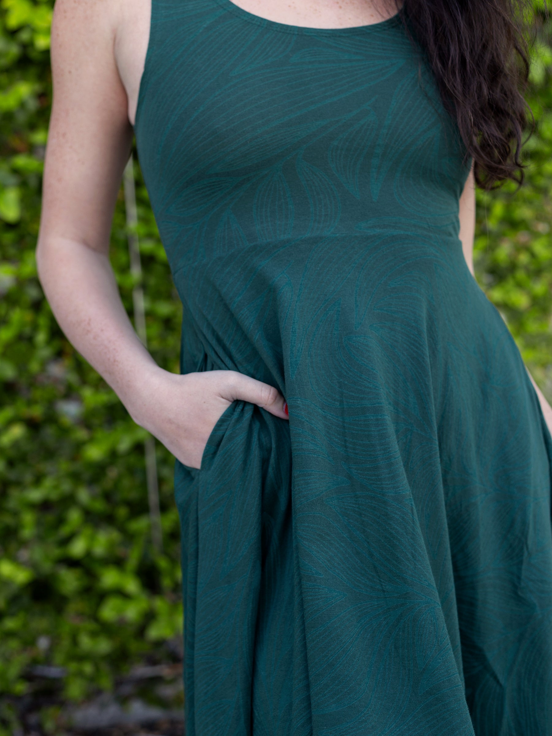 Lily Midi Dress | Tropics
