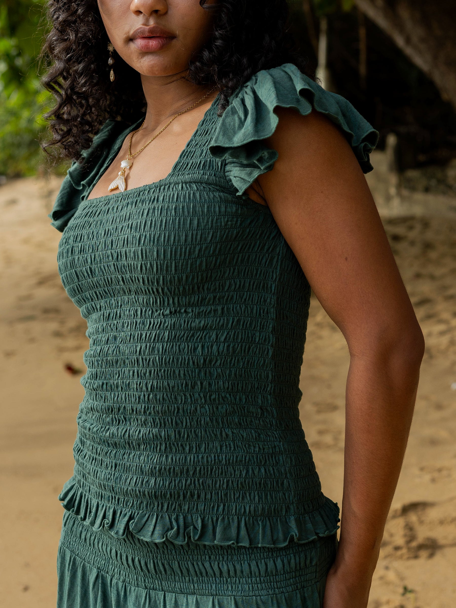 Smocked Top | Tropics