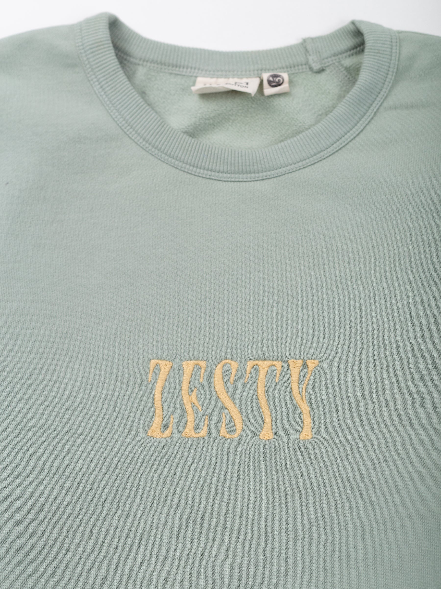 ZESTY Embroidered Organic Pullover