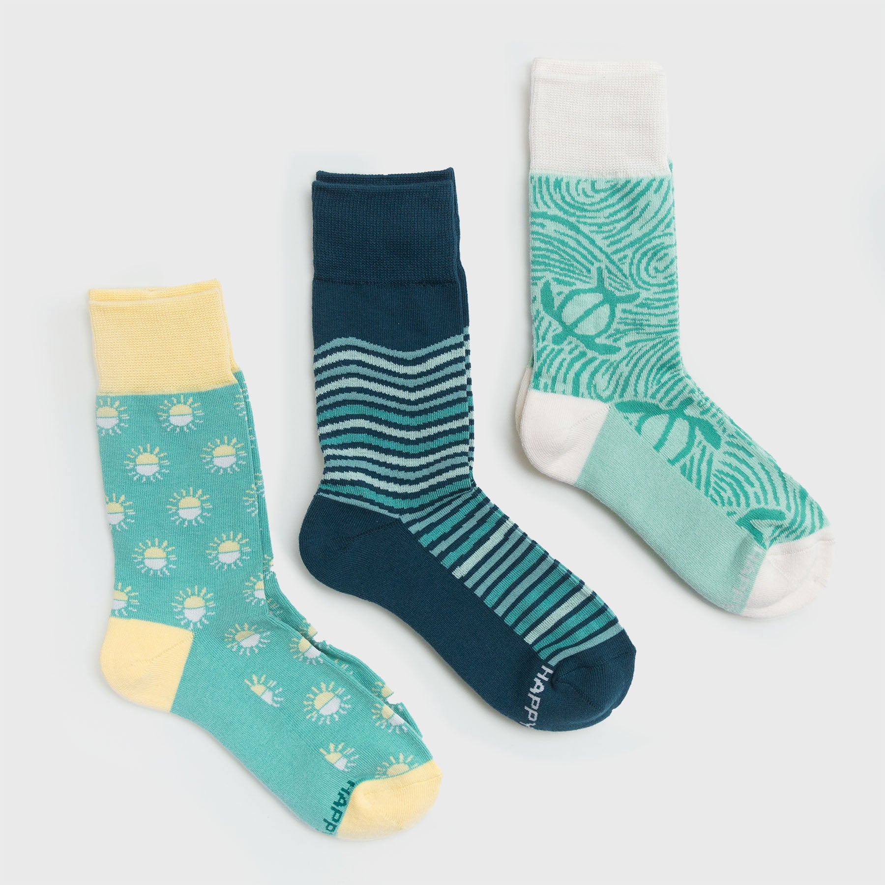 Make Waves Socks - Set of 3