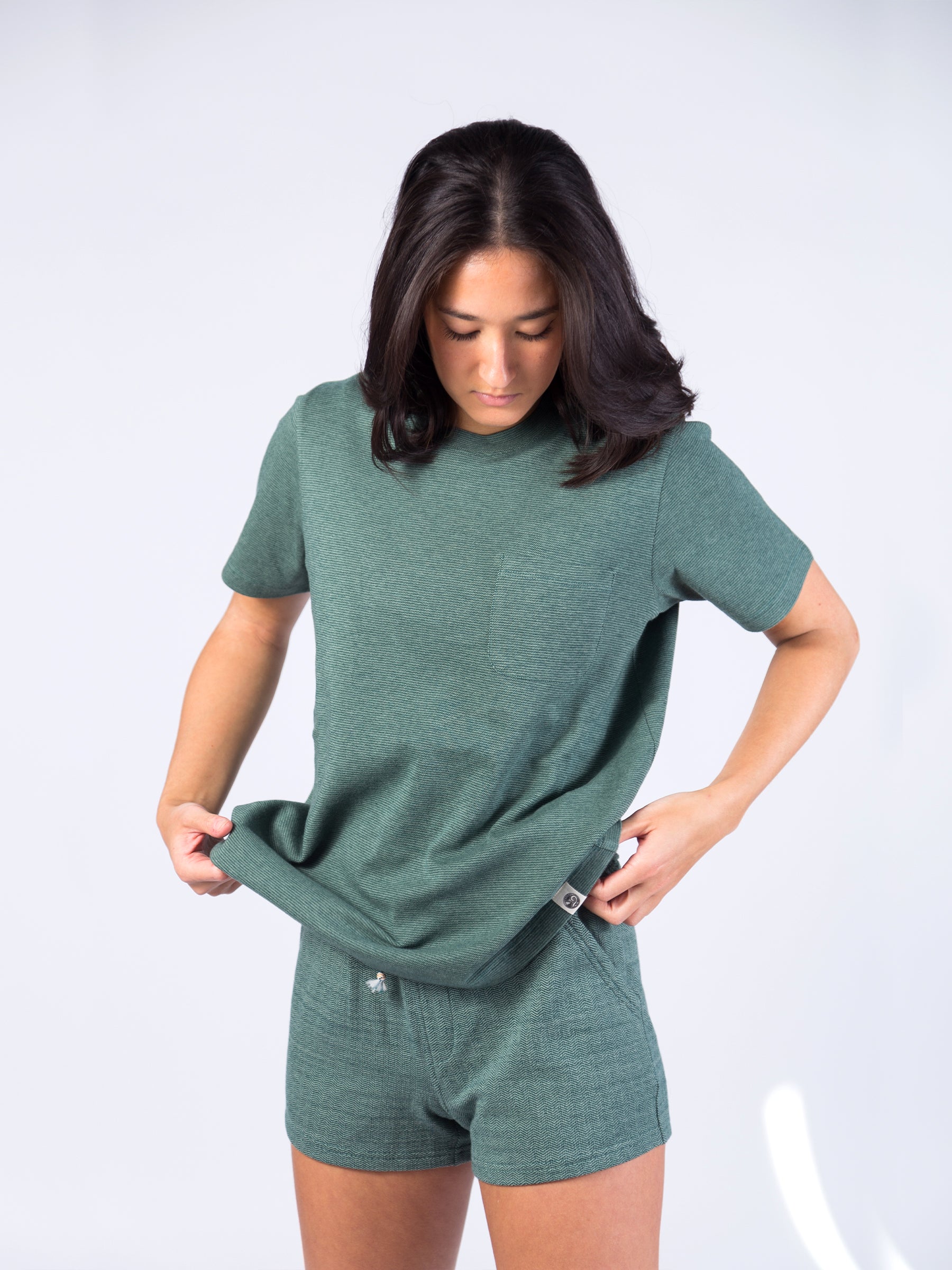 Premium-Weight Tee | Calathea Green