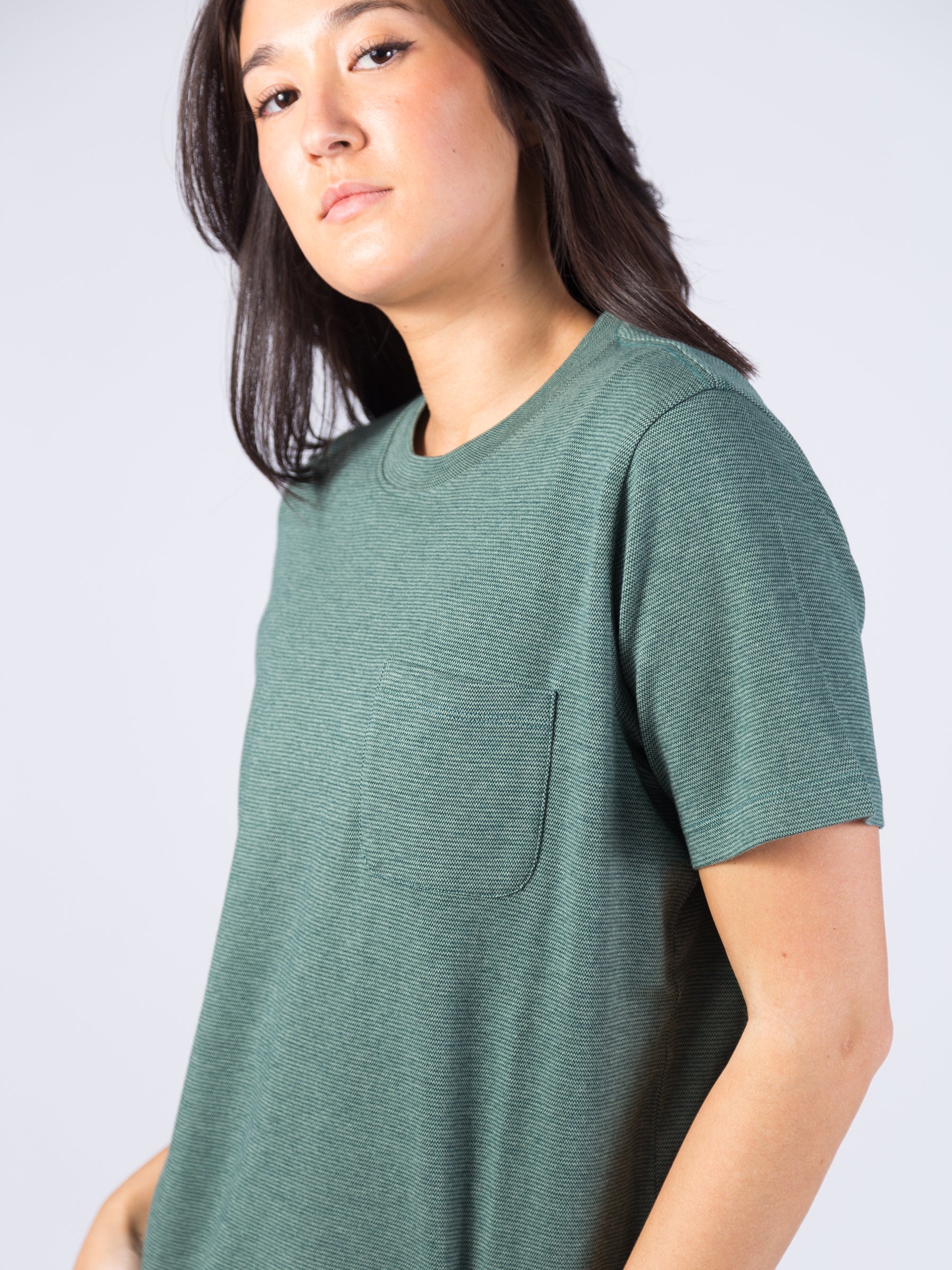 Premium-Weight Tee | Calathea Green