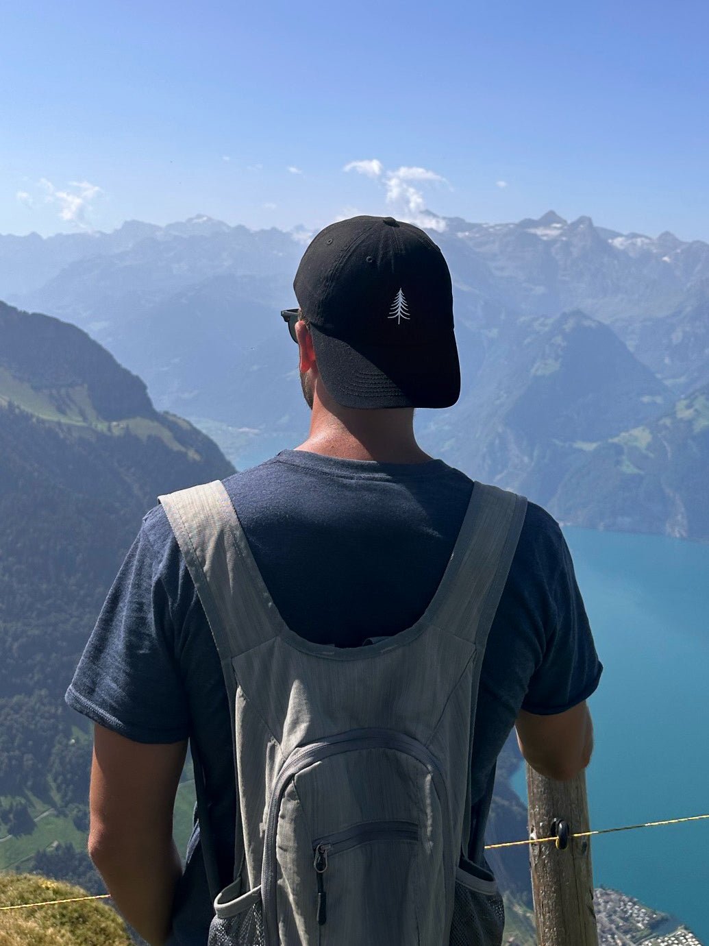 Black Pine Hat-Organic Hat-Happy Earth