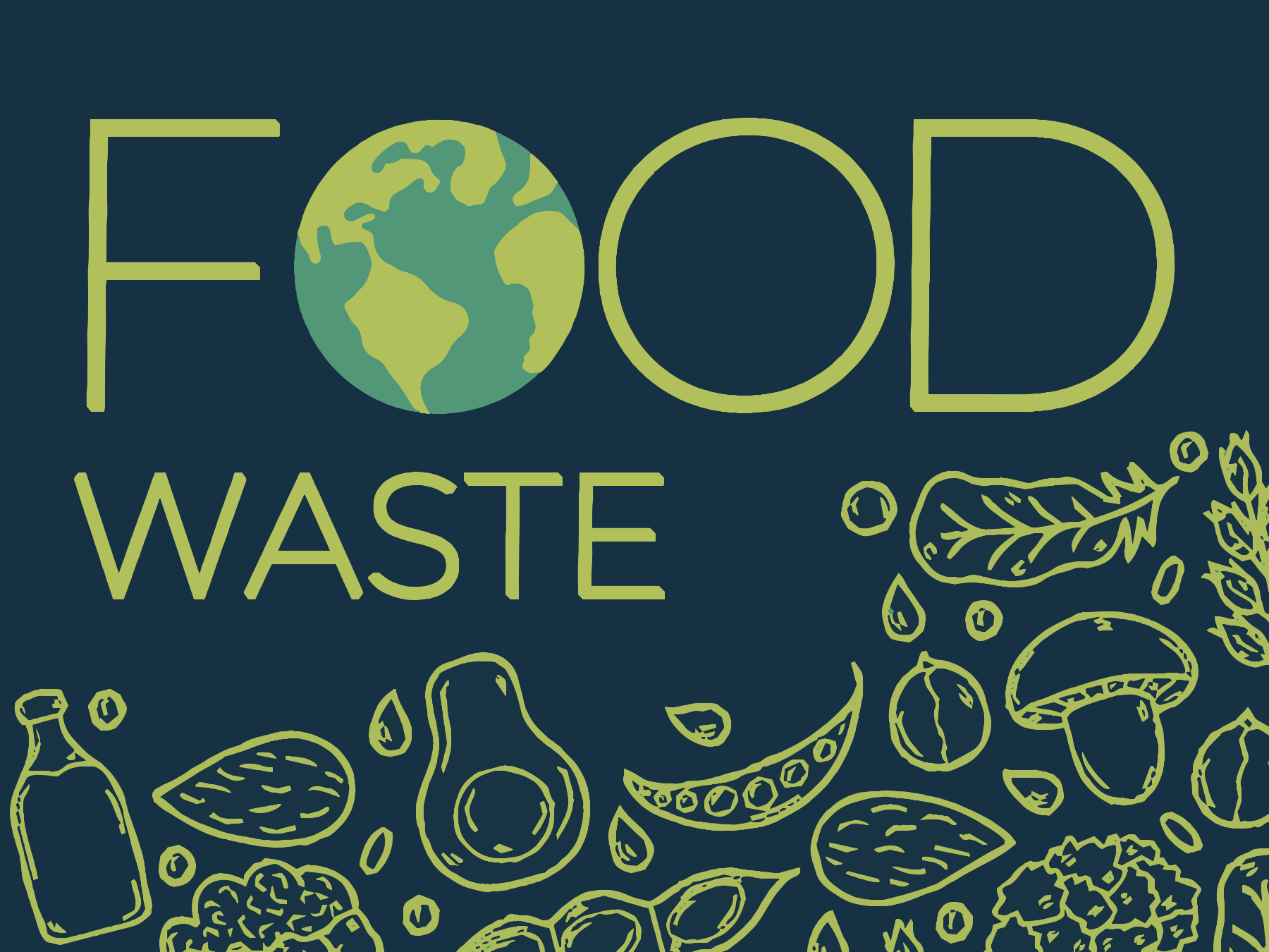 February Challenge: Food Waste - Happy Earth®