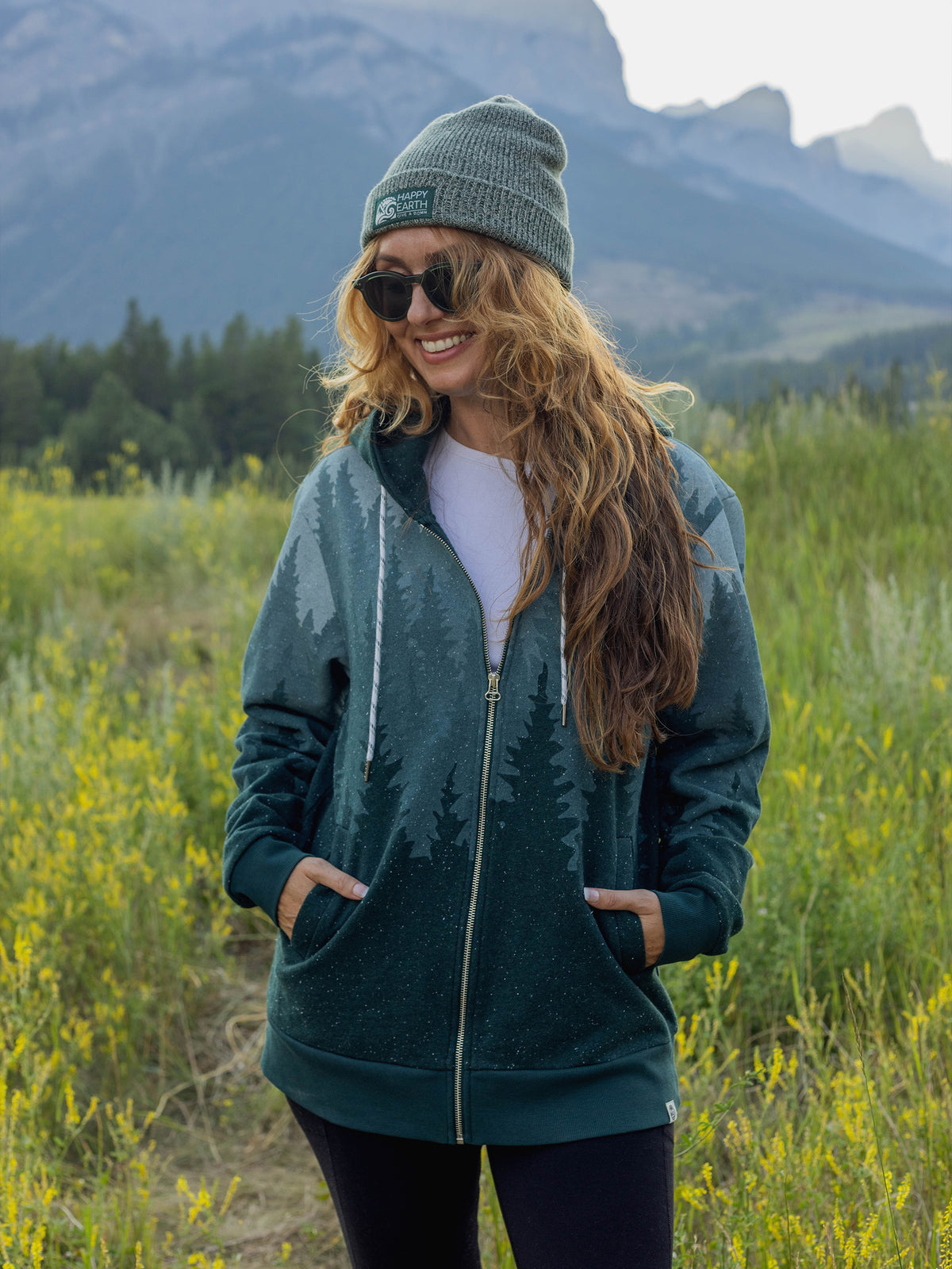 Cloud Forest Zip Hoodie