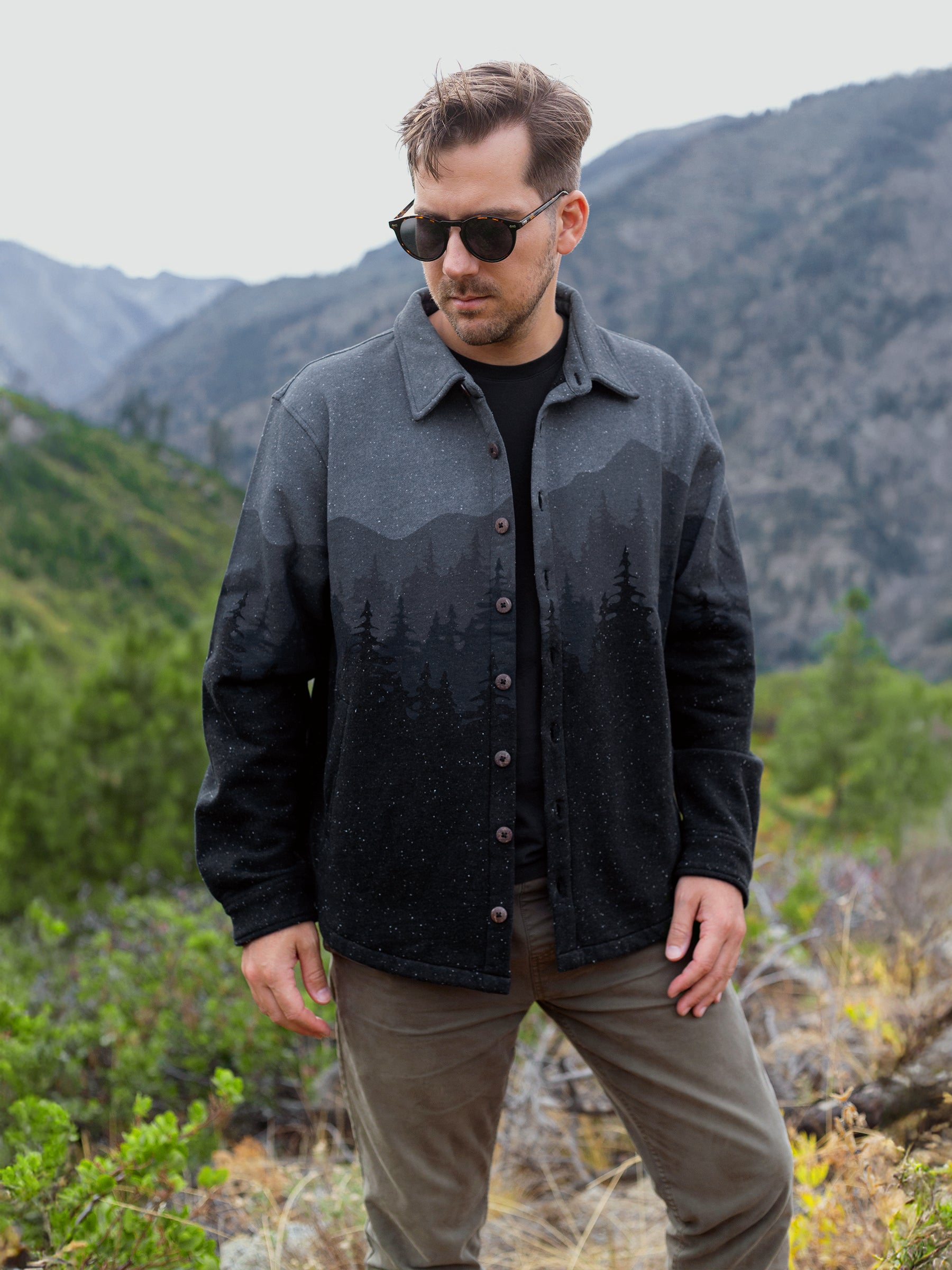 Dark Frost Blanket Shirt