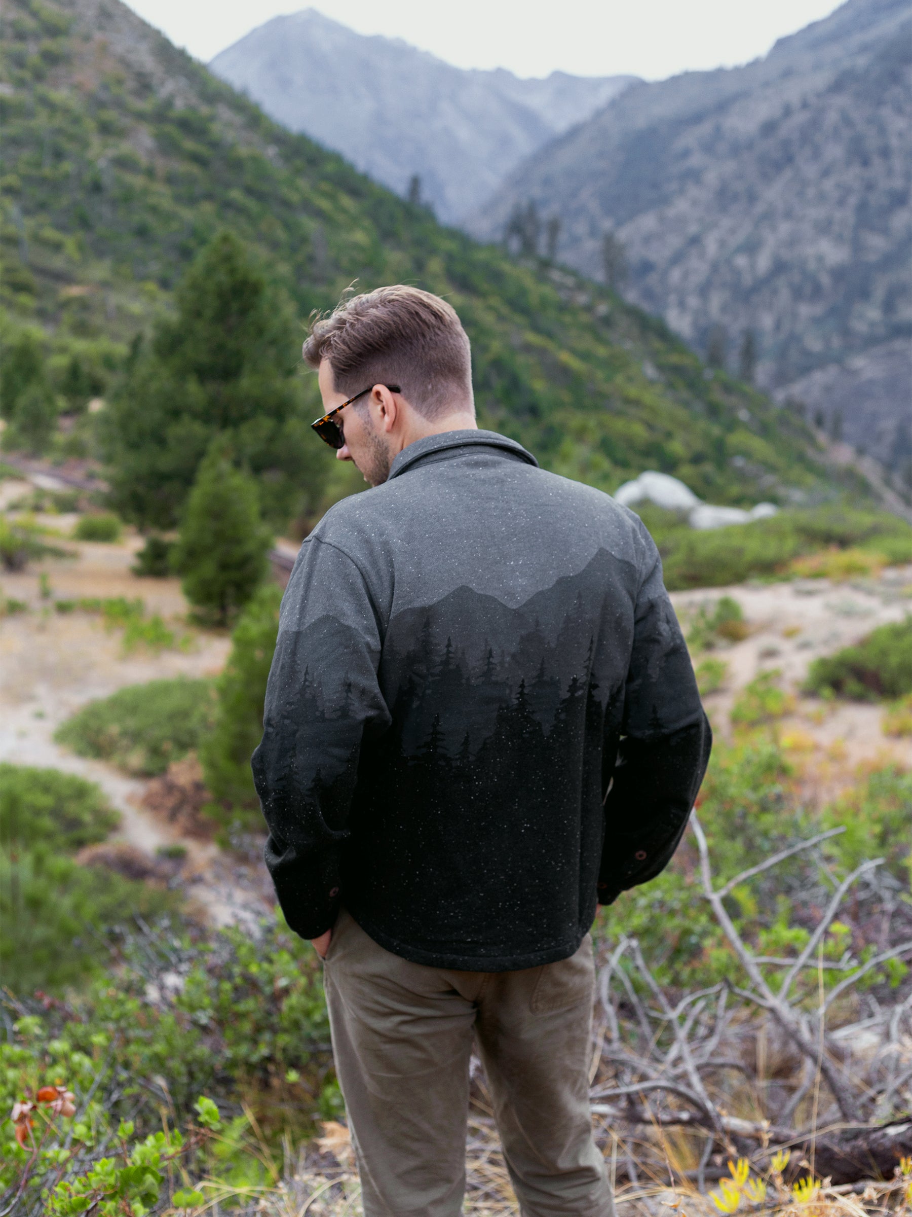 Dark Frost Blanket Shirt