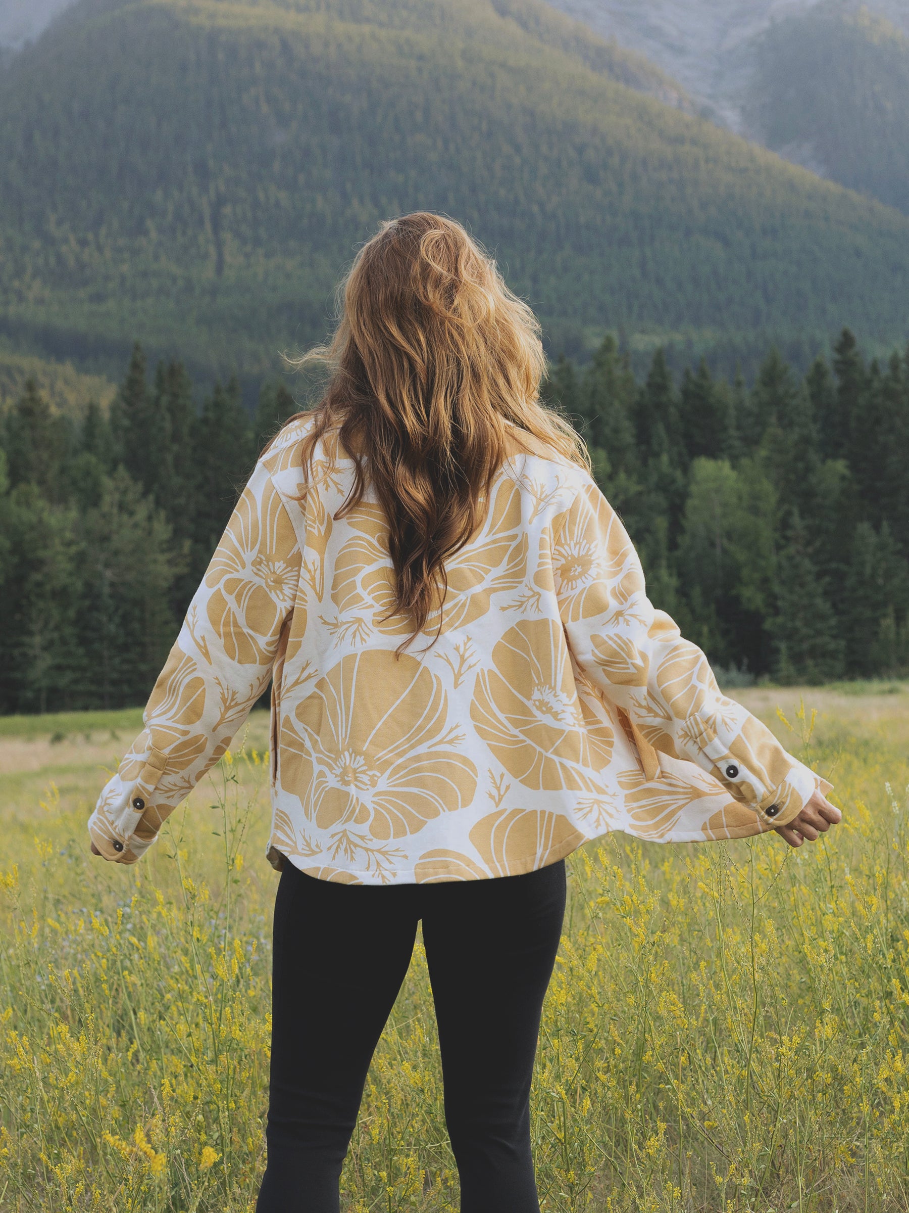 Poppies Blanket Shirt
