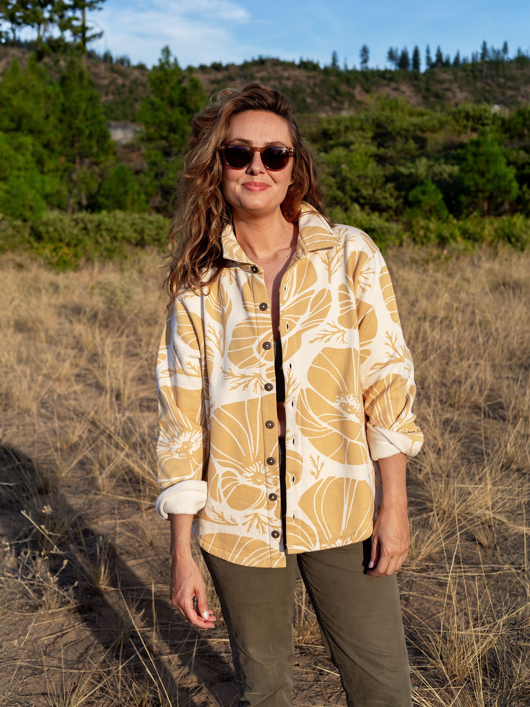 Poppies Blanket Shirt