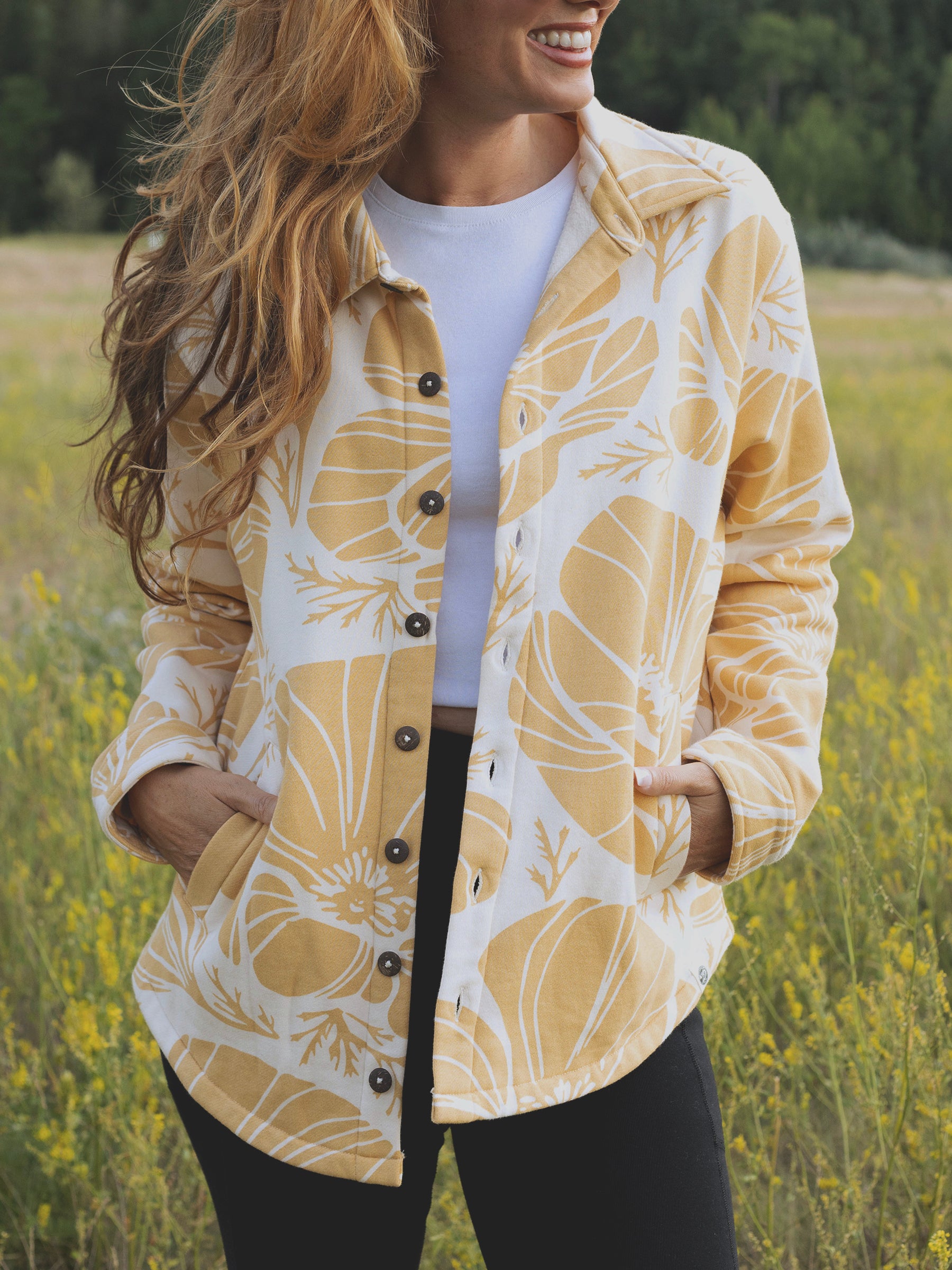 Poppies Blanket Shirt