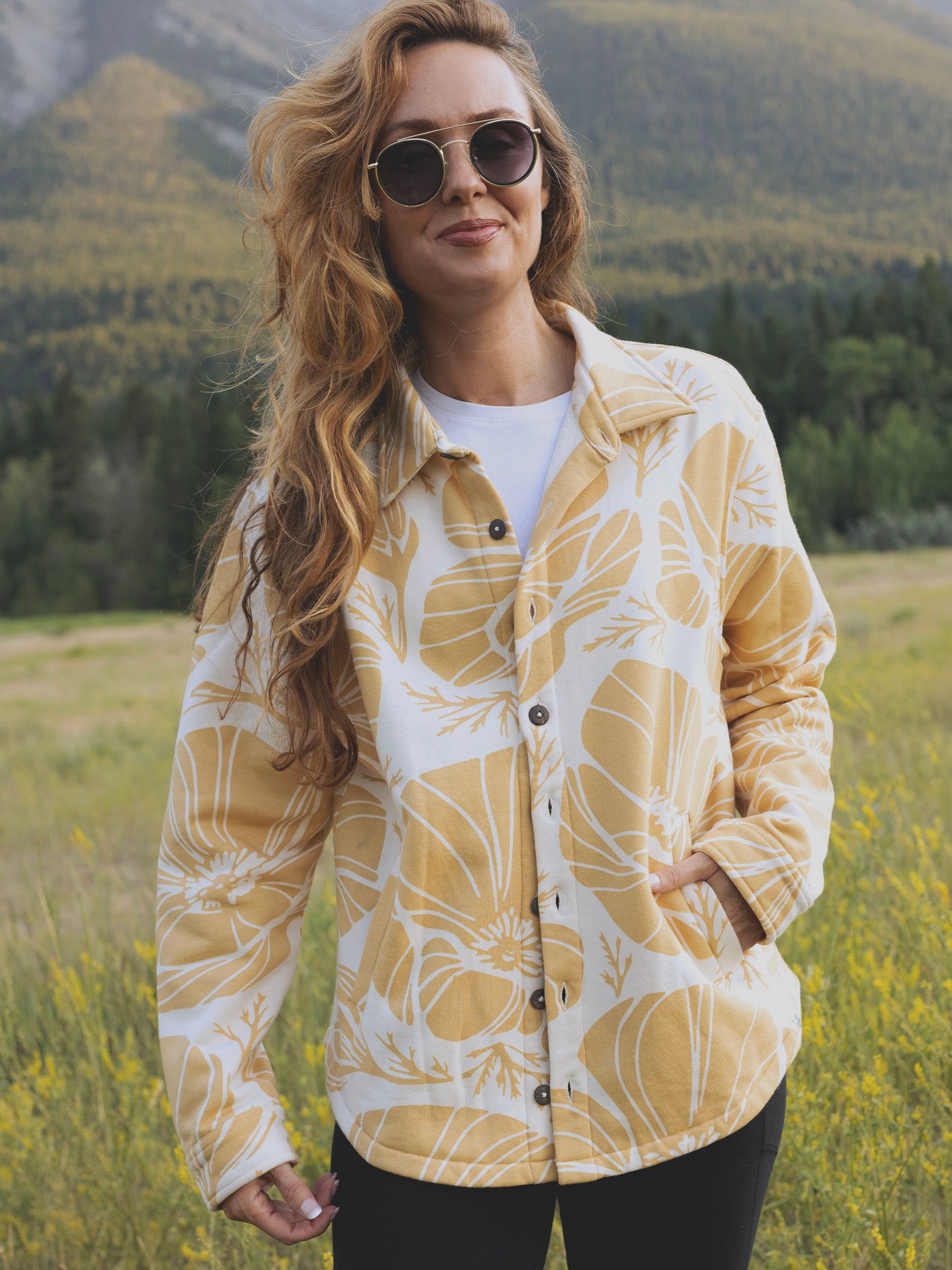 Poppies Blanket Shirt