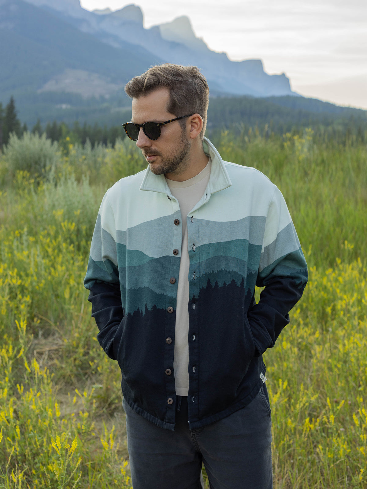 Smoky Mountains Blanket Shirt