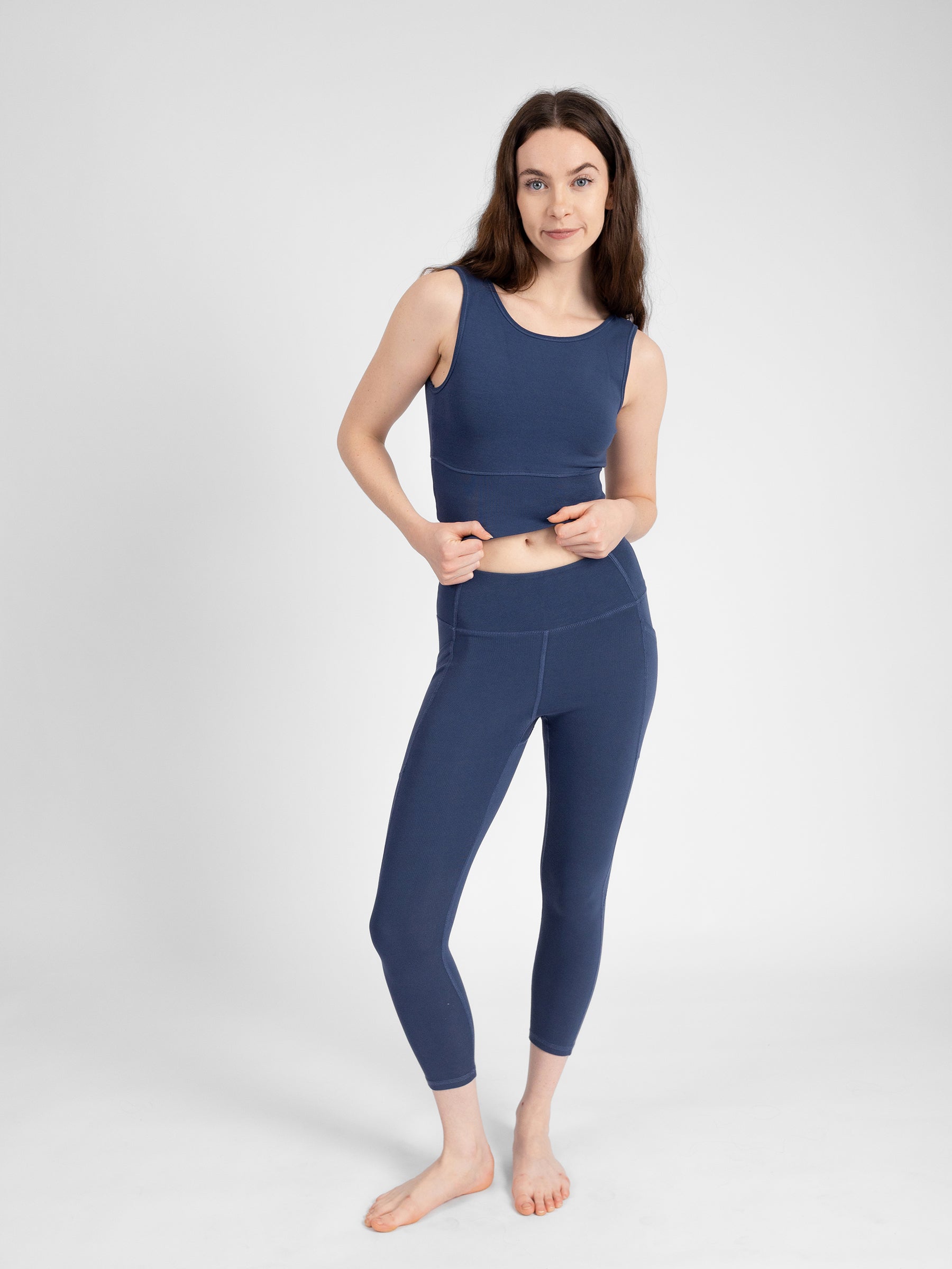 PlantTec™ Organic Reversible Crop Tank | Blueberry