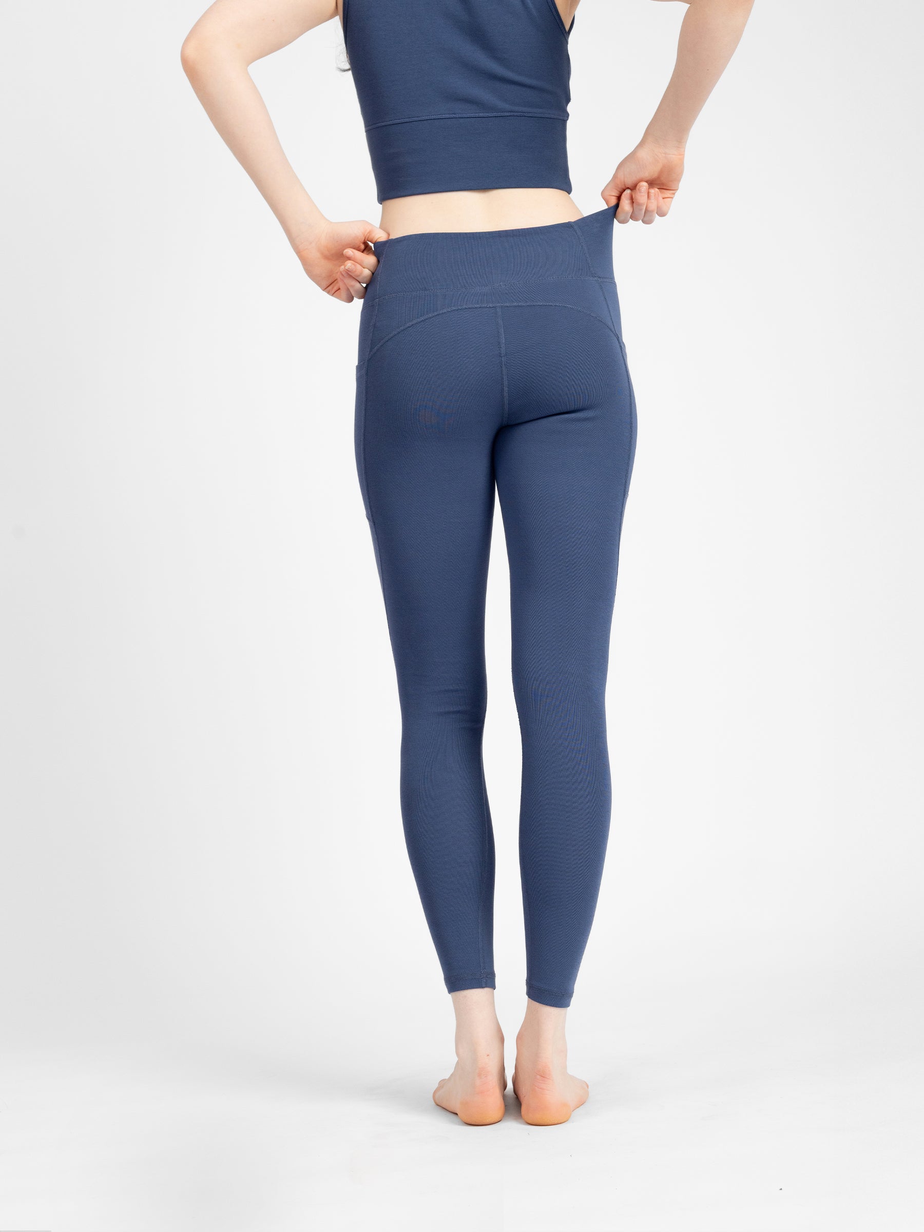 PlantTec™ Organic Seamless Leggings | Blueberry