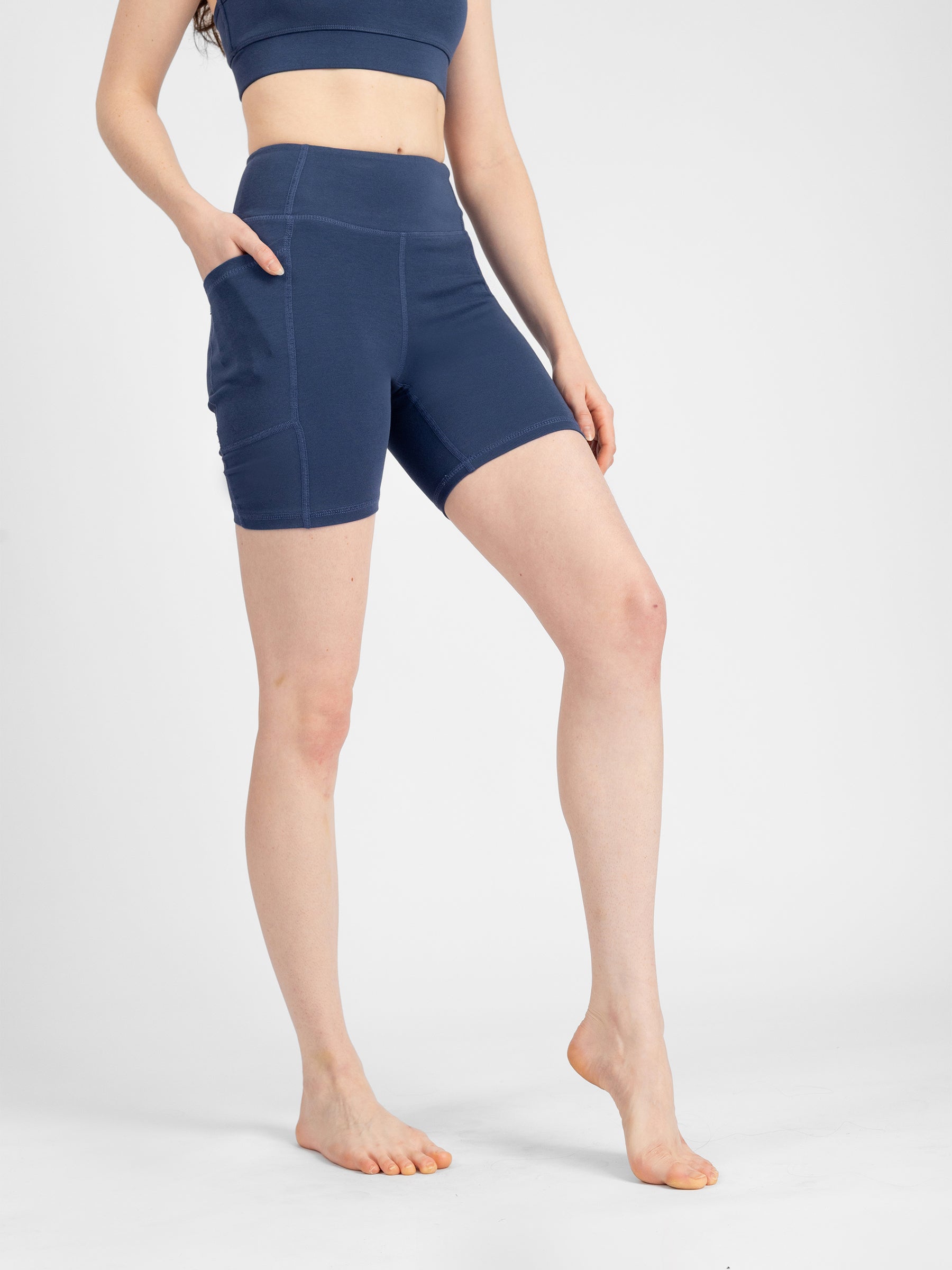 PlantTec™ Organic Shorts | Blueberry