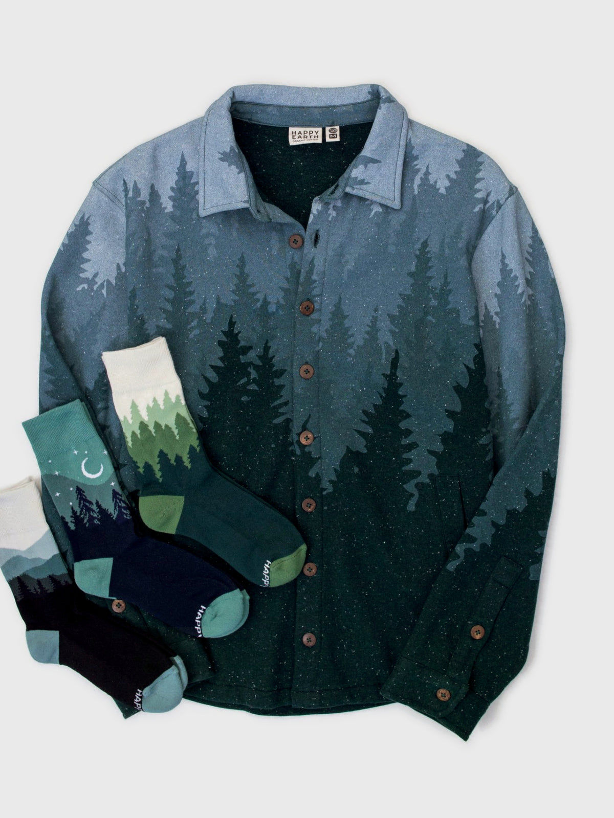 Misty Forest Blanket Shirt Bundle