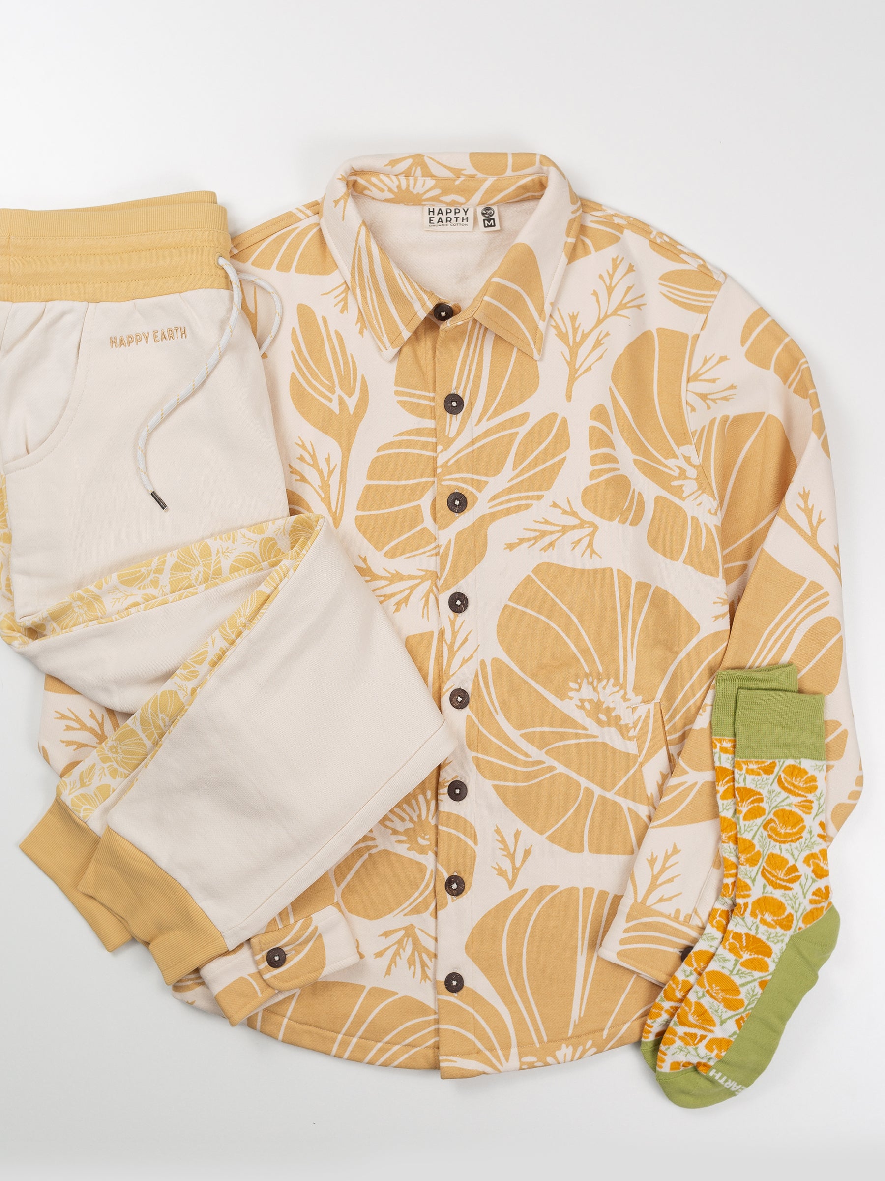 Poppies Blanket Shirt Bundle, a Gift Bundle by Happy Earth Apparel