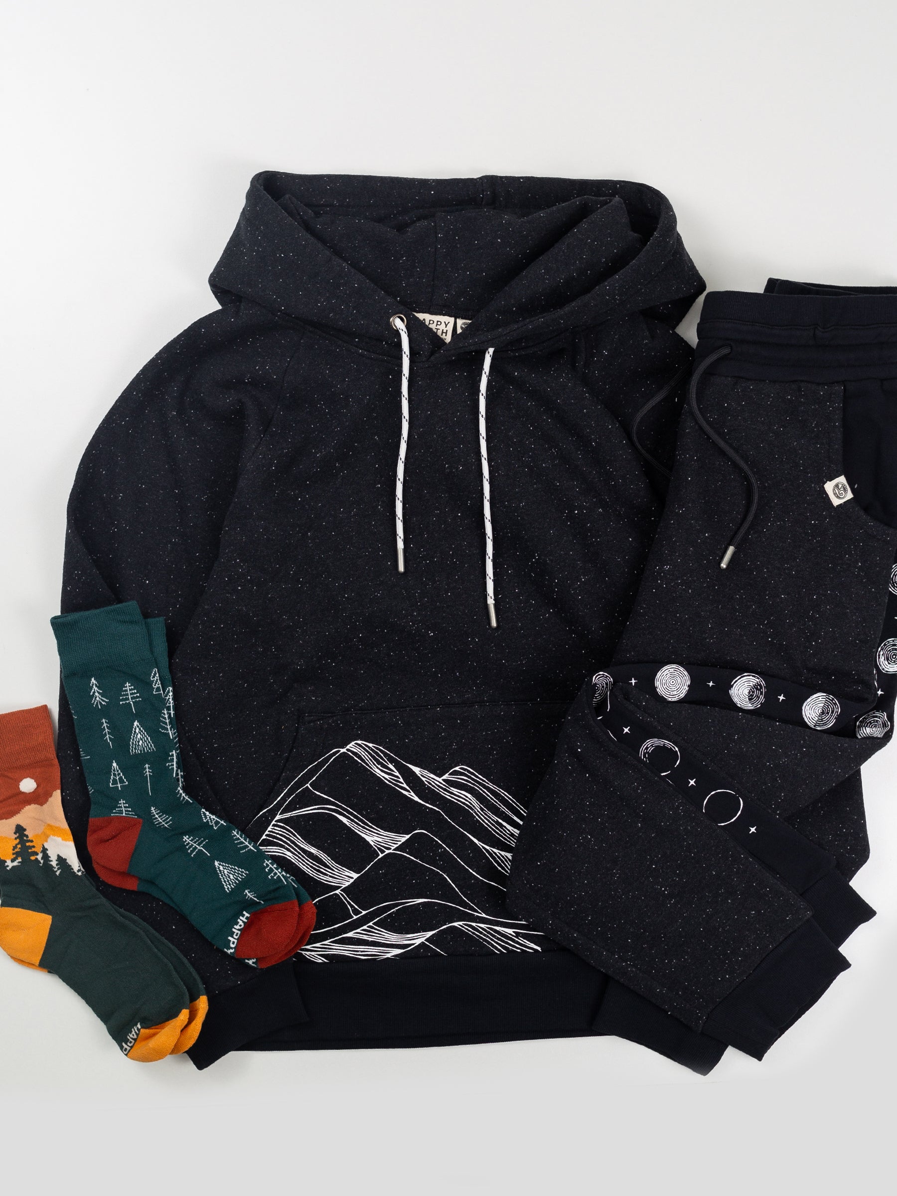 Black Diamond Hoodie Bundle, a Gift Bundle by Happy Earth Apparel