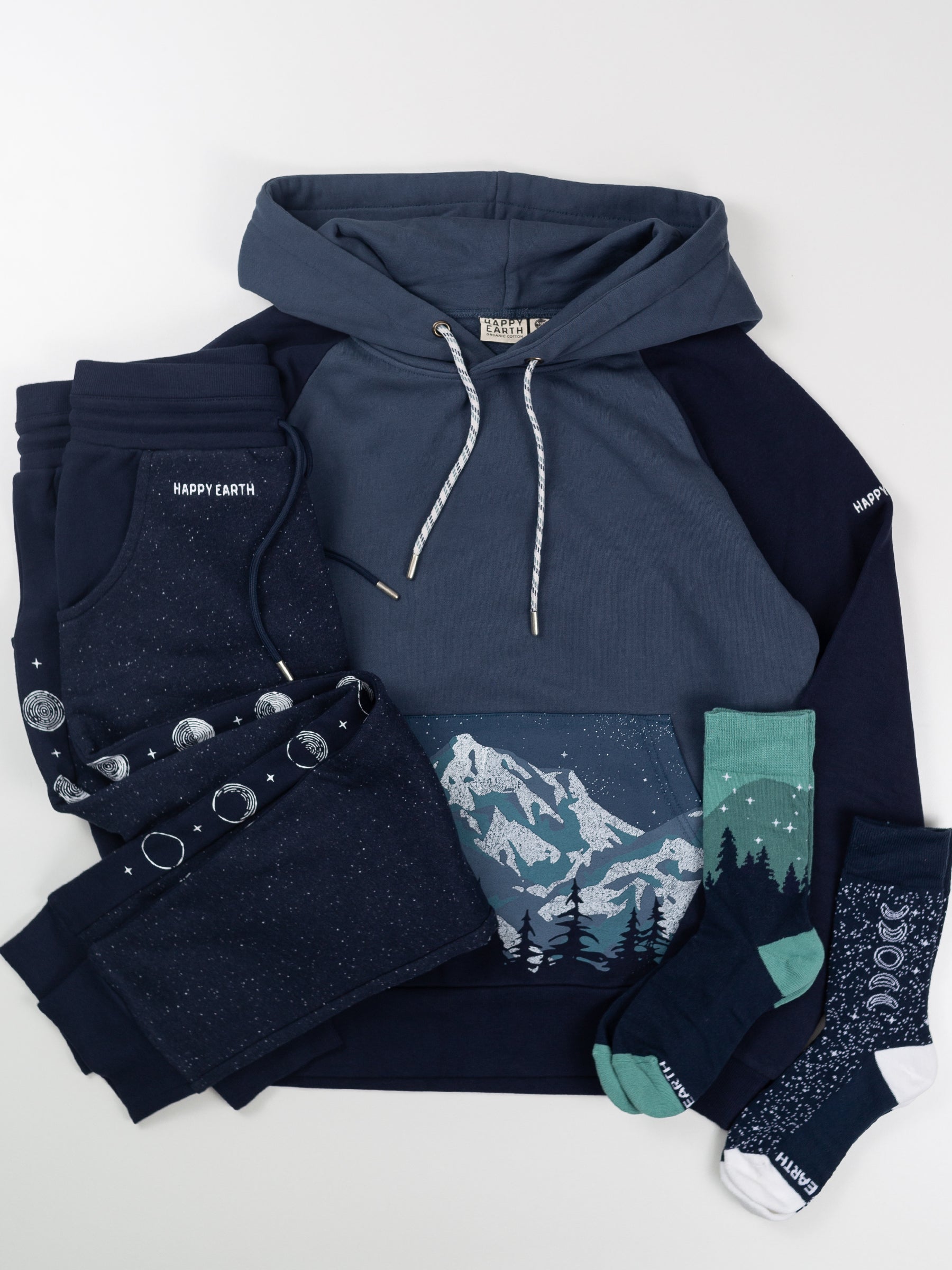 Cascadian Night Hoodie Bundle, a Gift Bundle by Happy Earth Apparel