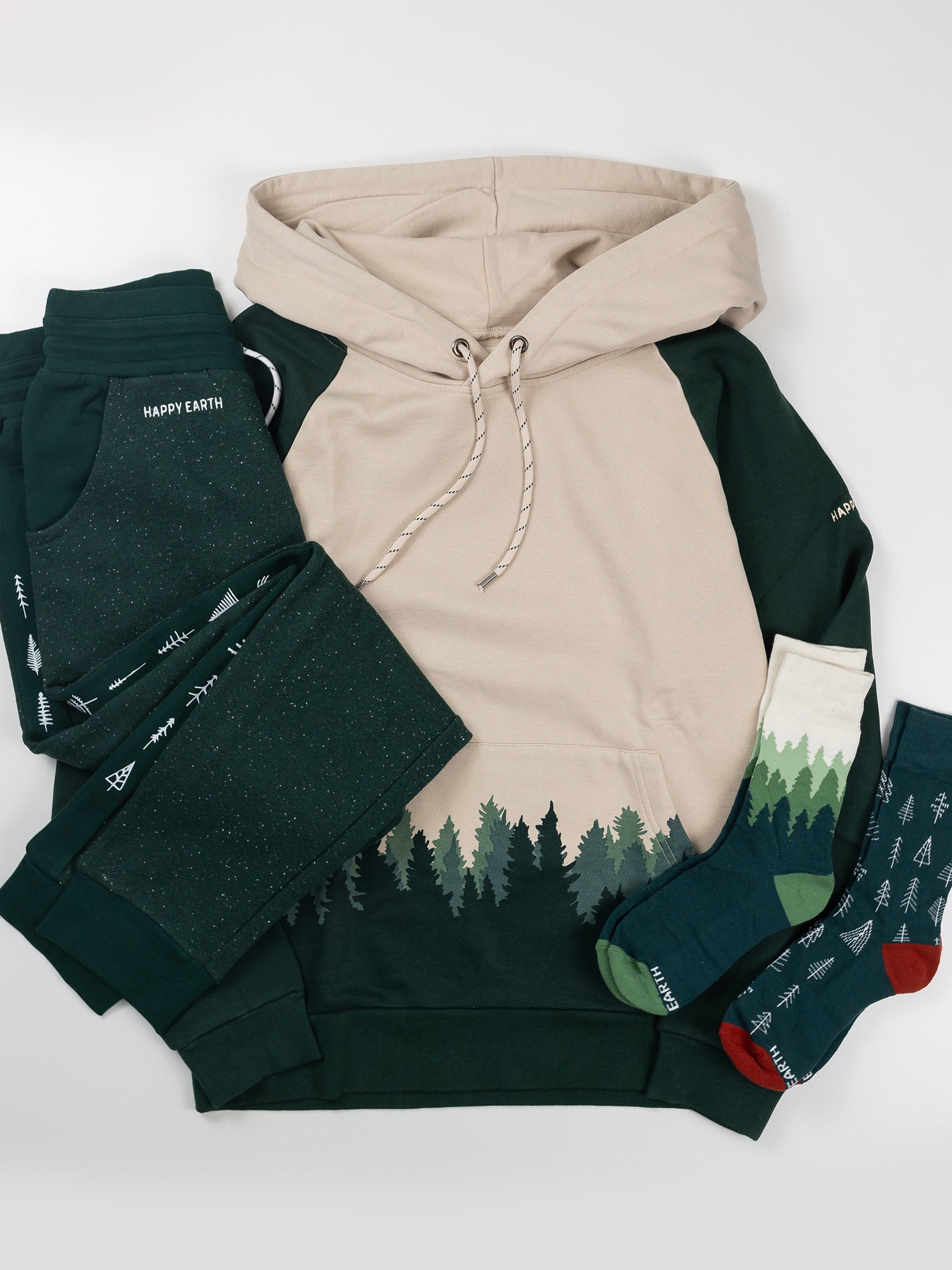 Fading Forest Hoodie Bundle, a Gift Bundle by Happy Earth Apparel