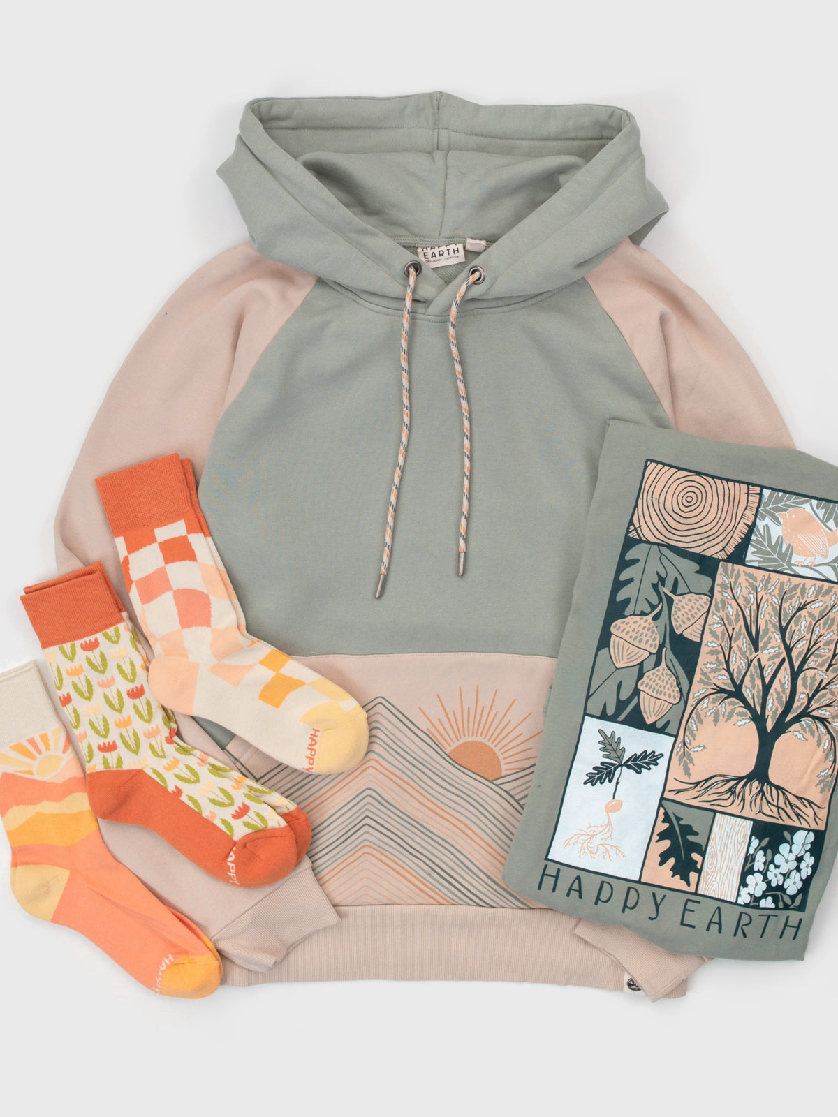 Rainbow Mountains Hoodie Bundle