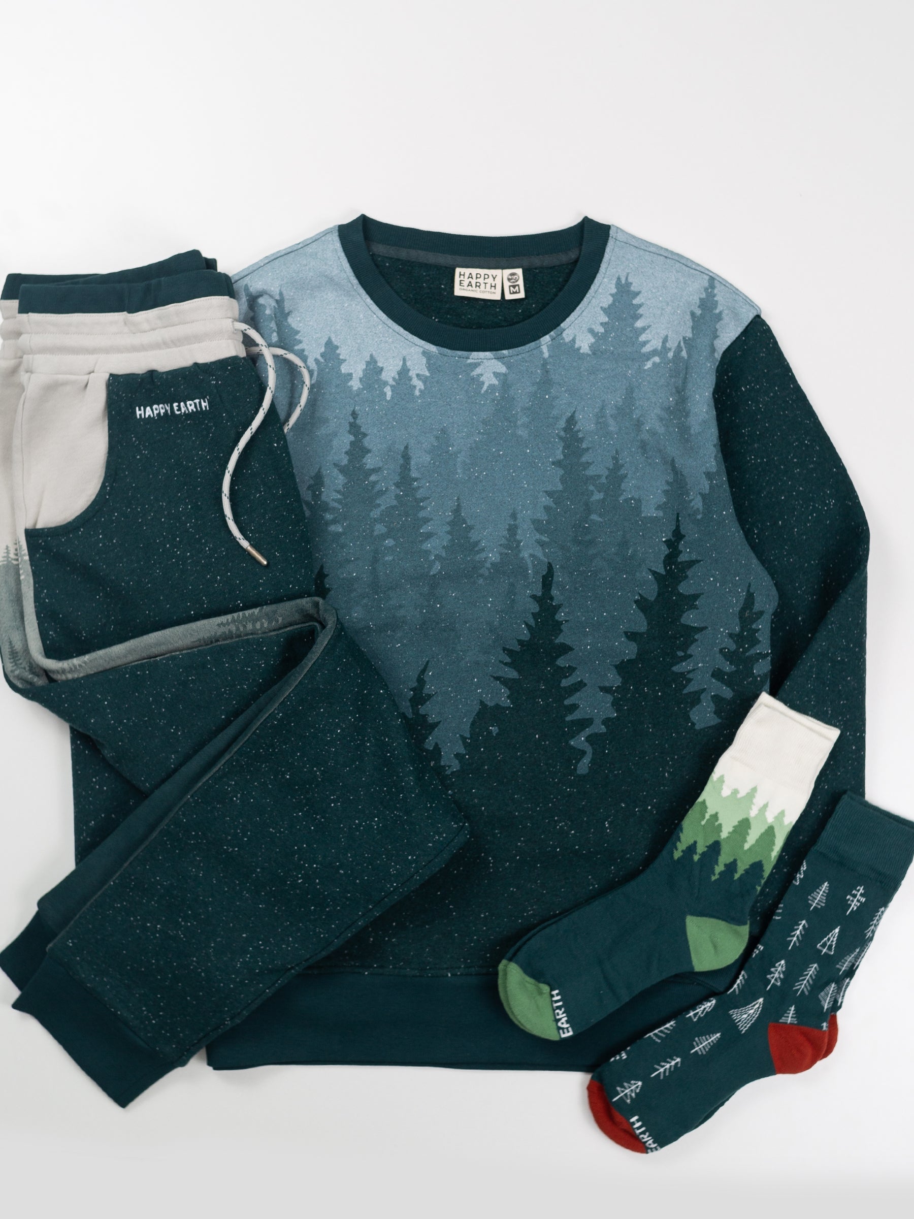 Misty Forest Pullover Bundle, a Gift Bundle by Happy Earth Apparel