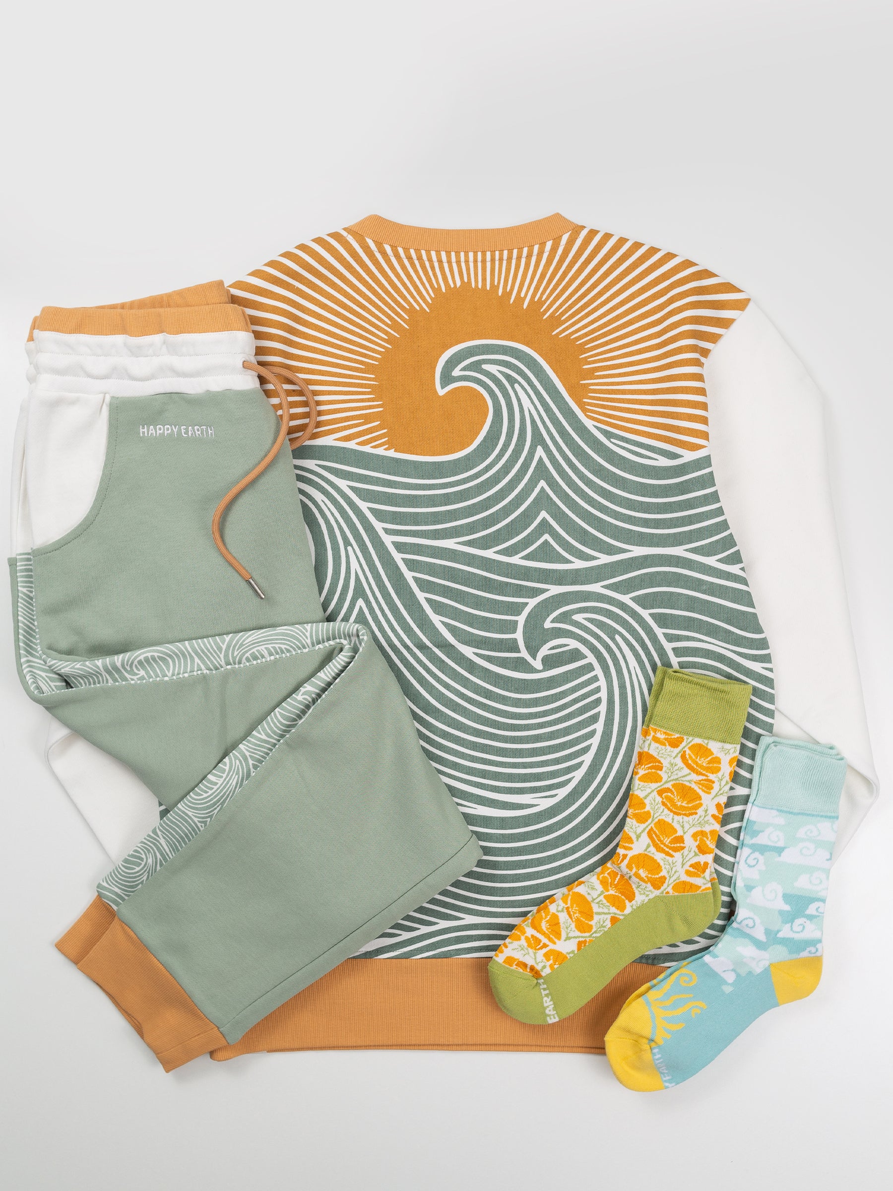 Rolling Seas Pullover Bundle, a Gift Bundle by Happy Earth Apparel