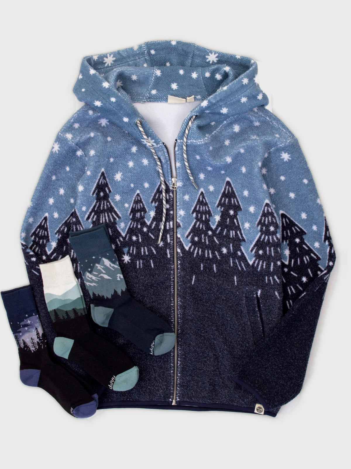 Forest Flurries Sherpa Hoodie Bundle